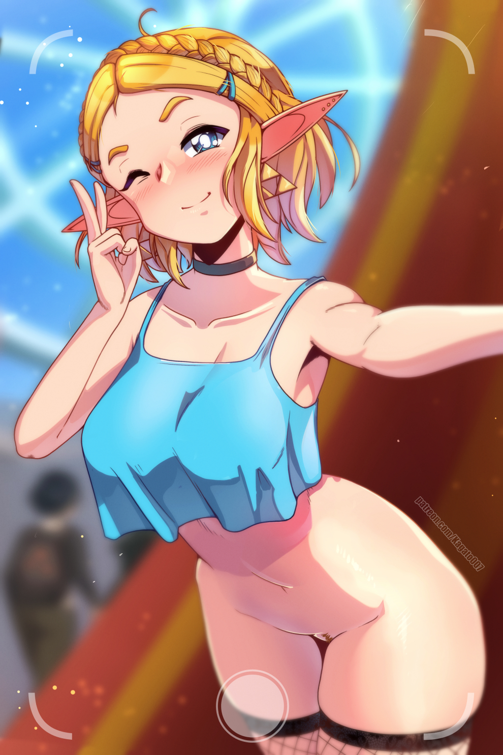 Cute selfie, from the cutie! Give her 3000 likes, and she'll drop the top! https://t.co/JnXuJkhfRa