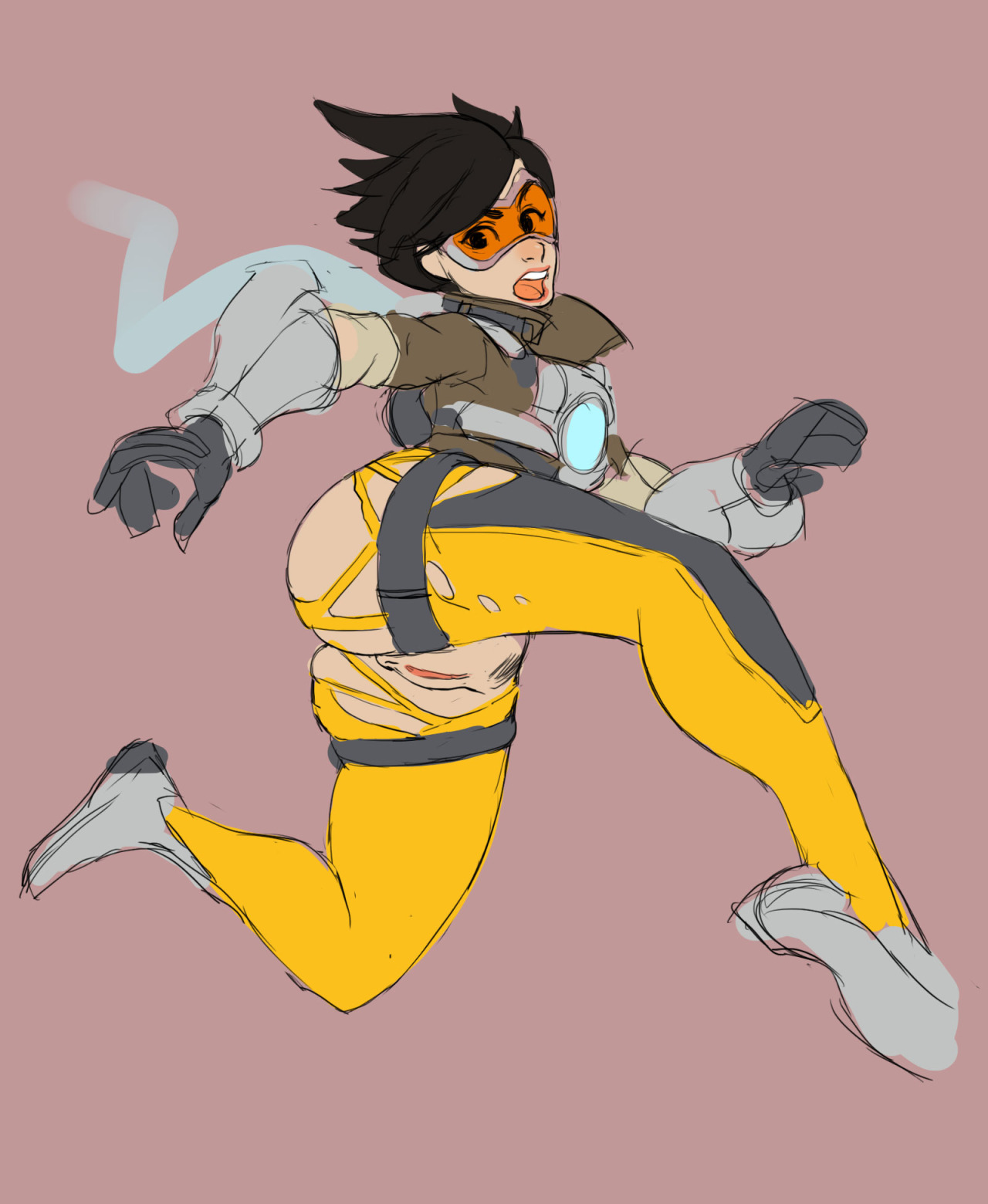 Some very special Tracer to celebrate Blizzard not sending me a Beta key despite me being a loyal drone who has devotedly bought...