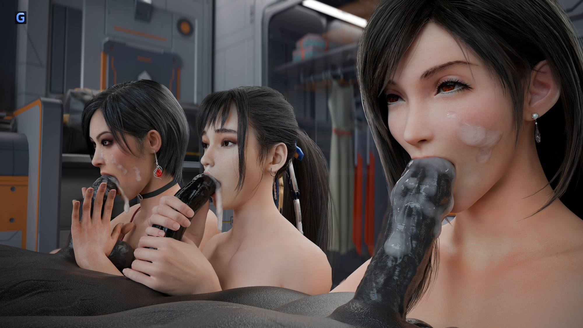 My fav 3 asian girls😍(available in patreon with 8k res)
