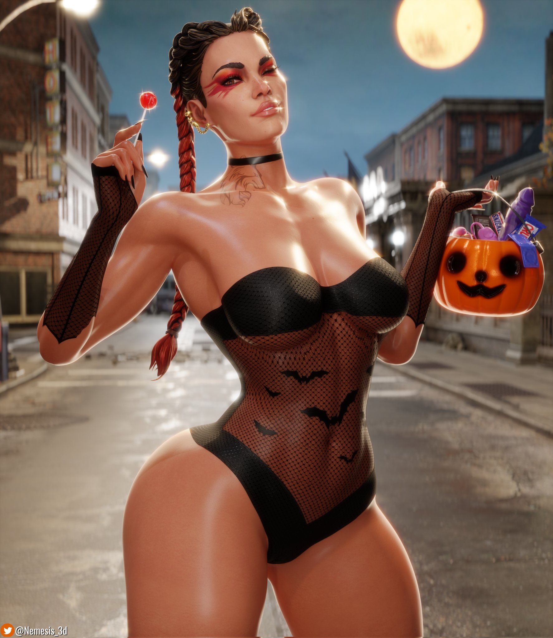 🦇Loba's Halloween fun!🎃
When Loba hits the streets in her favorite sexy costume she never fails to come home with all kinds of TREATS!😏
OwO pumpkin by: @MoonRoomOom
⬇️Download here in 6k!⬇️
https://t.co/jPb1urqCOq
#Loba #NSFW https://t.co/g5jL6zbO7X
