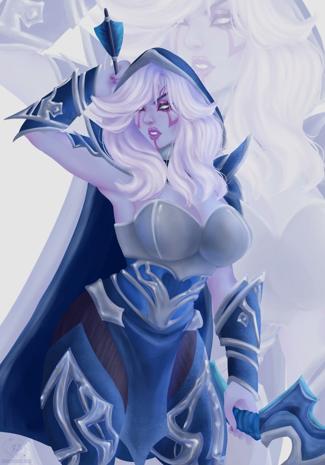 Hot Traxex🥵
Tags: #art #digital #nsfwtwt #nsfw #rule34fanart #SixFanarts #Traxex #Drow_Ranger #Dota2 https://t.co/EZrWwmgAi7