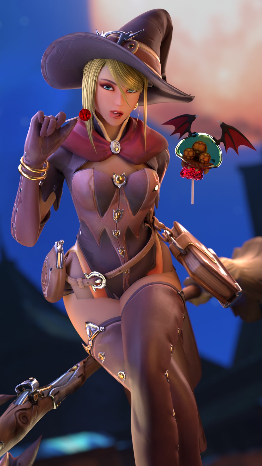 I can give you both a trick AND a treat~
#Metroid #Samus #Overwatch #Nintendo #Blender3d #SuperSmashBros #Halloween
Samus dresses up as Witch Mercy! https://t.co/13jU96LrMG