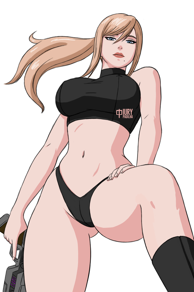 I did this colored sketch of Samus with her Super Metroid Zero Suit :D https://t.co/0w2rwcrk22