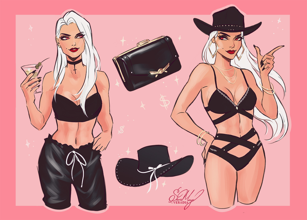 I never uploaded this summer Ashe from last year oopsy!!! 🖤✨ #overwatch https://t.co/pDmFnc1wfg