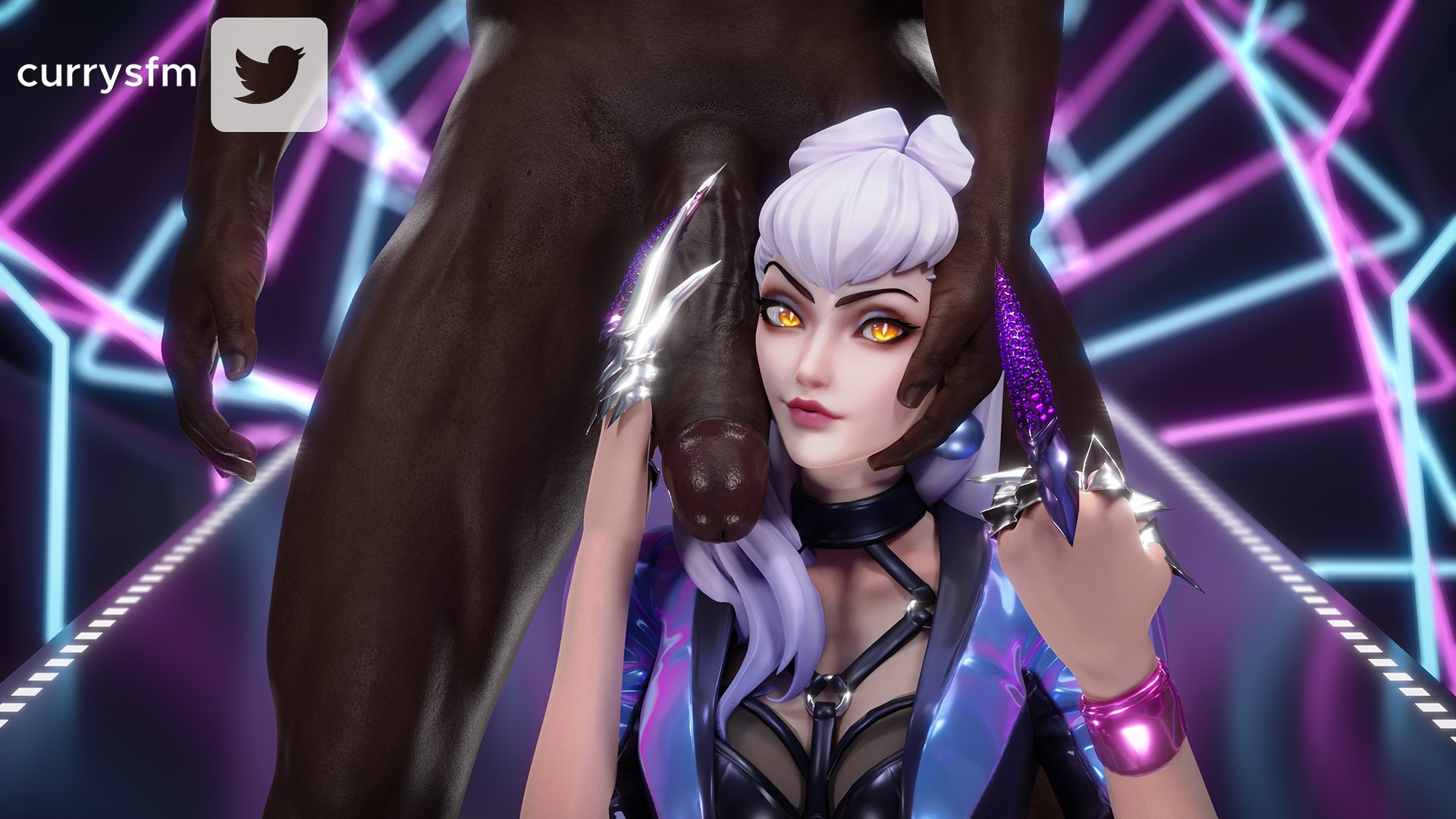 Want me to do more K/DA stuff? Evelynn makes me feel things. π
HQ https://t.co/1NTuIf5lNR
Evelynn by @Memz3D
Male by @1ceDev_
4K at https://t.co/lILlSaJTgEβ€οΈ https://t.co/0njdqHu5Is