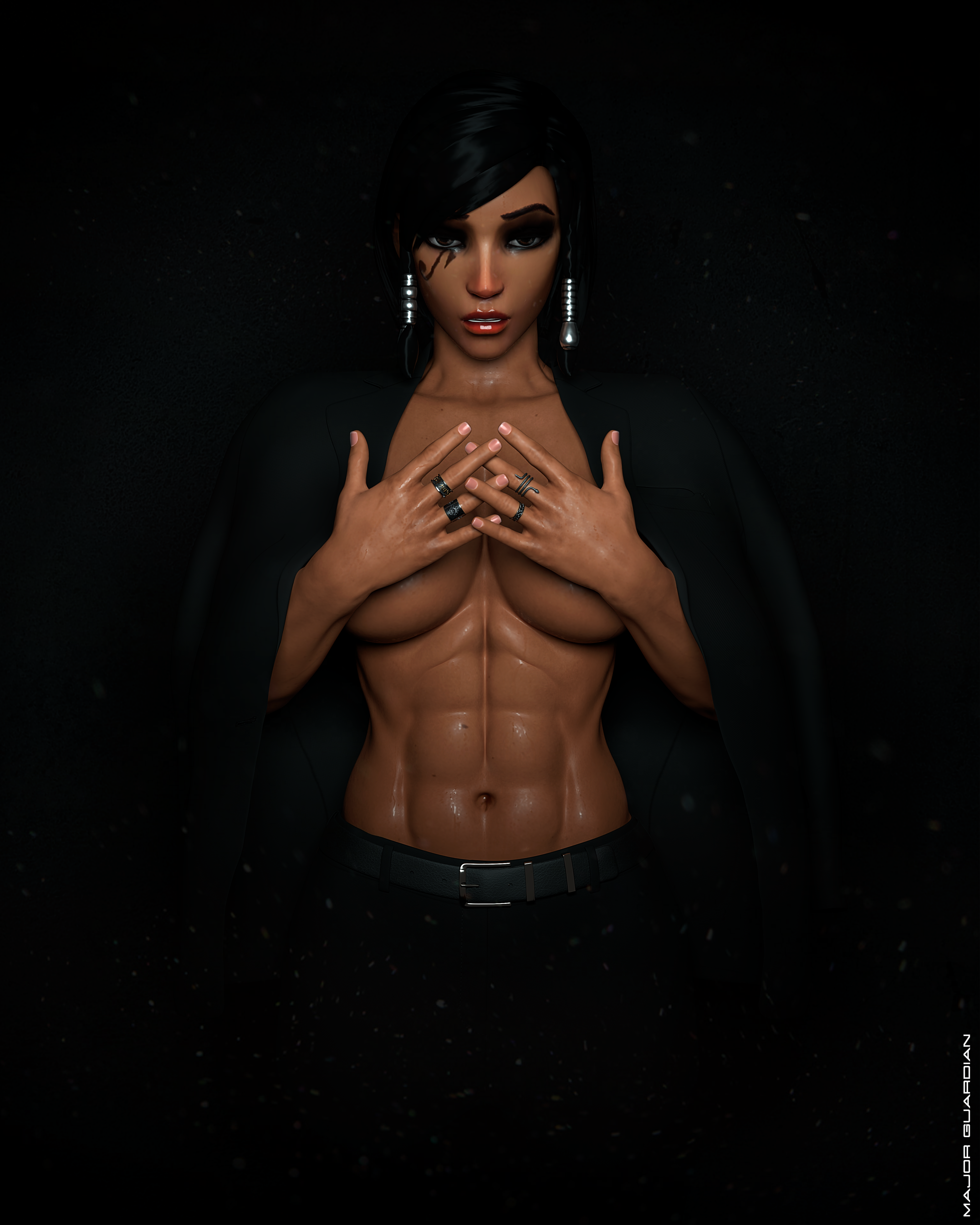 "Spotted"
I just wanted to chill a bit for tonight and make something easy with #Pharah. I'll let you guess what was sculpted 🤭
Thanks to @PharahBestGirl for the model !
4K size : https://t.co/ieRzTJFzQJ
#Overwatch #OverwatchFanart #Blender #Blender3D #bodybuilding #digitalart https://t.co/j8x4pLFSGx