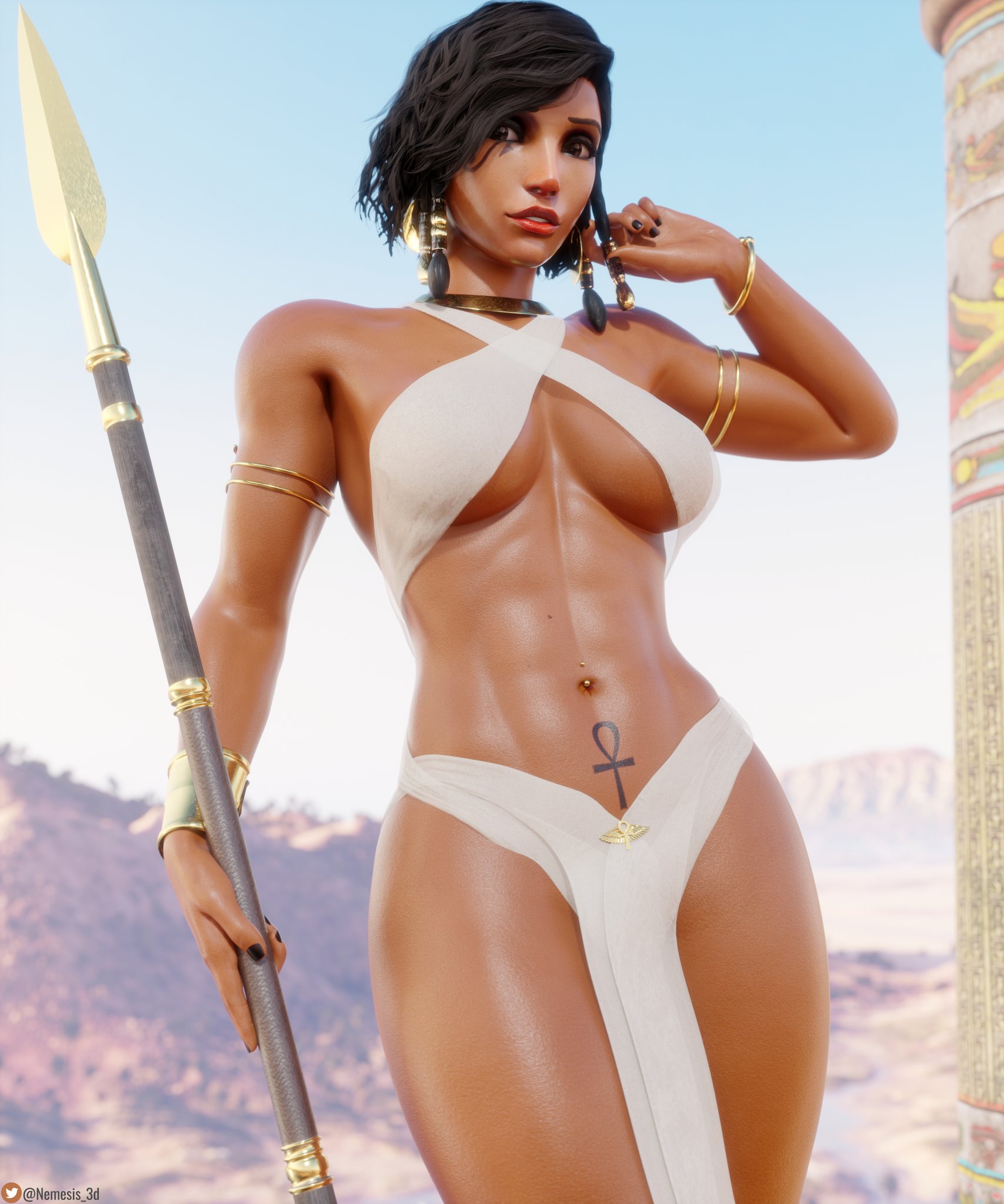 🤎Warrior Goddess Pharah!⚔️
Years of training, her warrior heritage, and Goddess bloodline, has given Pharah a perfect body for both making Love and War!
Pharah: @PharahBestGirl
Hdri by @Major_Guardian
⬇️Download here in 4k+⬇️
https://t.co/d9h9qnSP22
#Overwatch #Pharah #NSFW https://t.co/K500ek64Yq