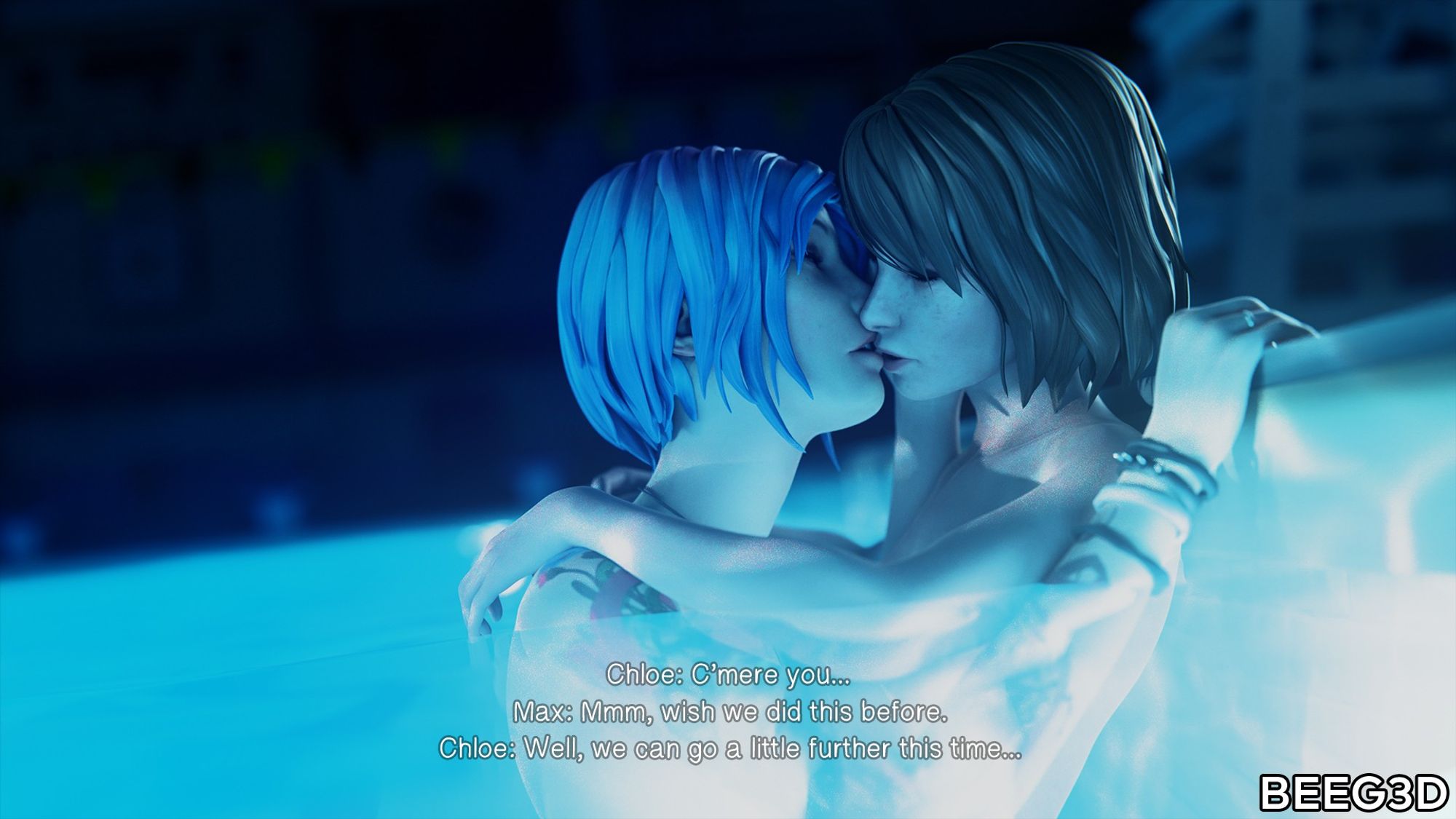 Max & Chloe - Midnight Skinny Dip (1/2)
The girls return to the Blackwell pool and this time are a bit more straightforward with their feelings ๐
Part 2 in comments below โฌ๏ธ
4k and alt angles: www.patreon.com/beeg3d
Models: quil
Map: Ubermachine