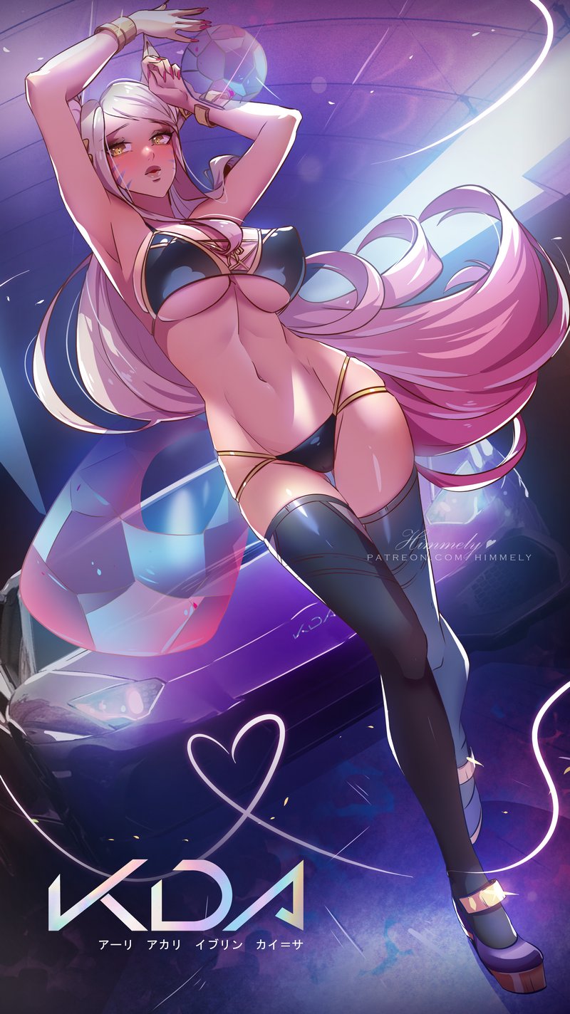 KDA Ahri❤️ full body! Could you ever expect it from me?
(league of legends fanart) https://t.co/d58zNvmt3P