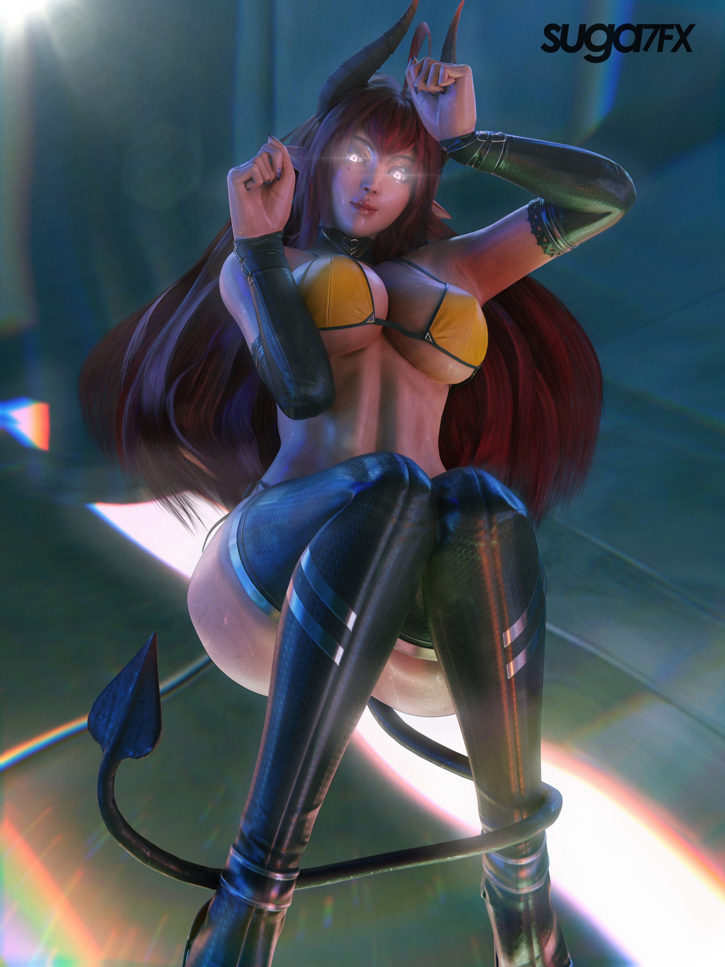 ๐๐ฎ๐ฒ๐บ๐ผ๐ป ๐๐ถ๐ฟ๐น ๐ณ๐ผ๐ฟ ๐ฑ๐. โฅ๏ธ
Thanks all! Here's my little gift for you, iconic pose of #yumekojabami
Daemon Girl by @RyanReos
HDRi by @Major_Guardian
Download UHD+ / Discord server :
๐ ( https://t.co/ukA0b1r7pR ) ๐
Support me :
๐ ( https://t.co/M6Xtq3UvN8 ) ๐ https://t.co/8KoSFg2kvC