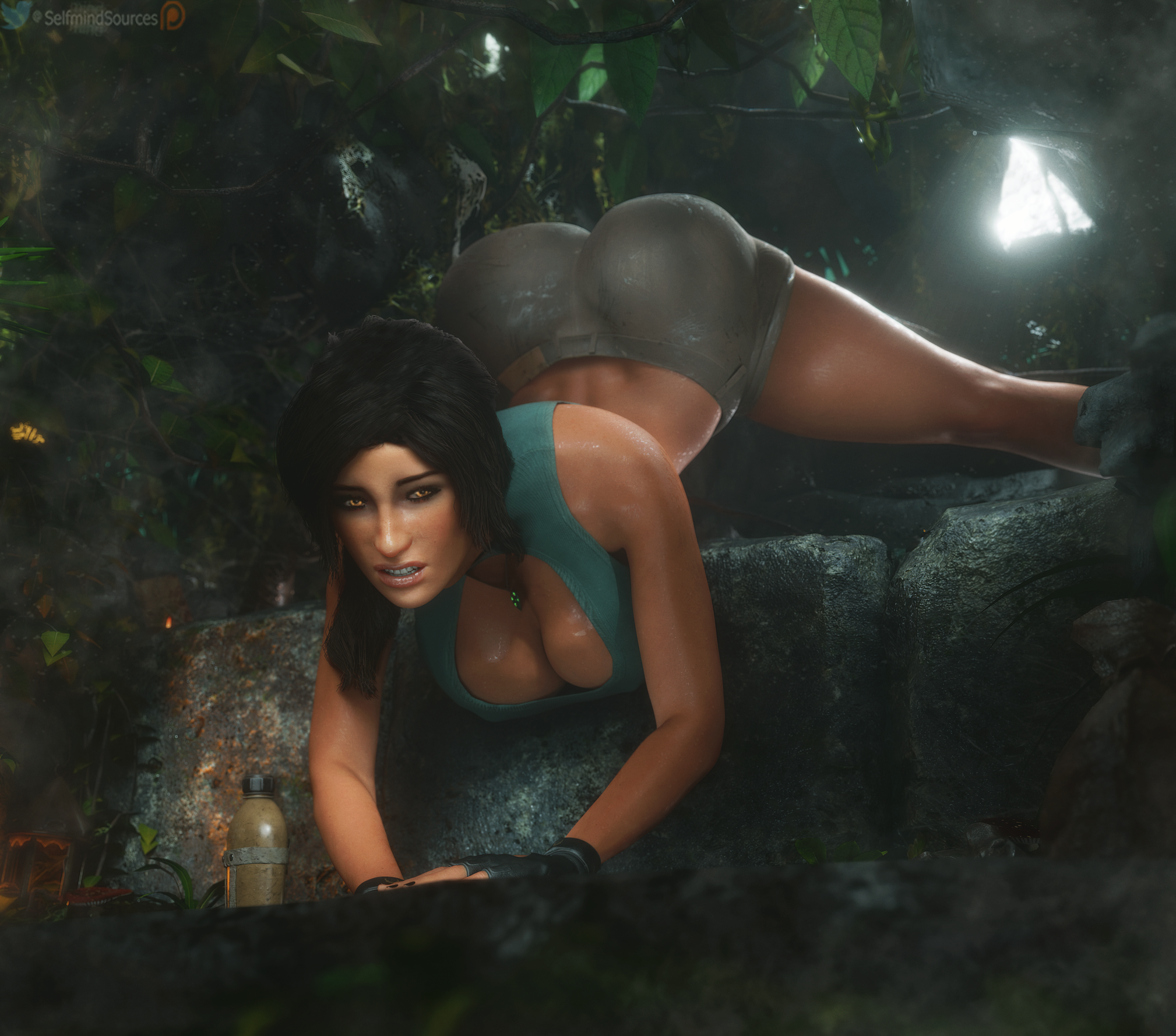 Naturally, Lara Croft gets into these positions and situations all the time while Tomb raiding~ 🤭
#jackochallenge
Full res image : https://t.co/LtpCOuGwS3
Lara Model by @wildeerstudio https://t.co/TPQLapv7w2