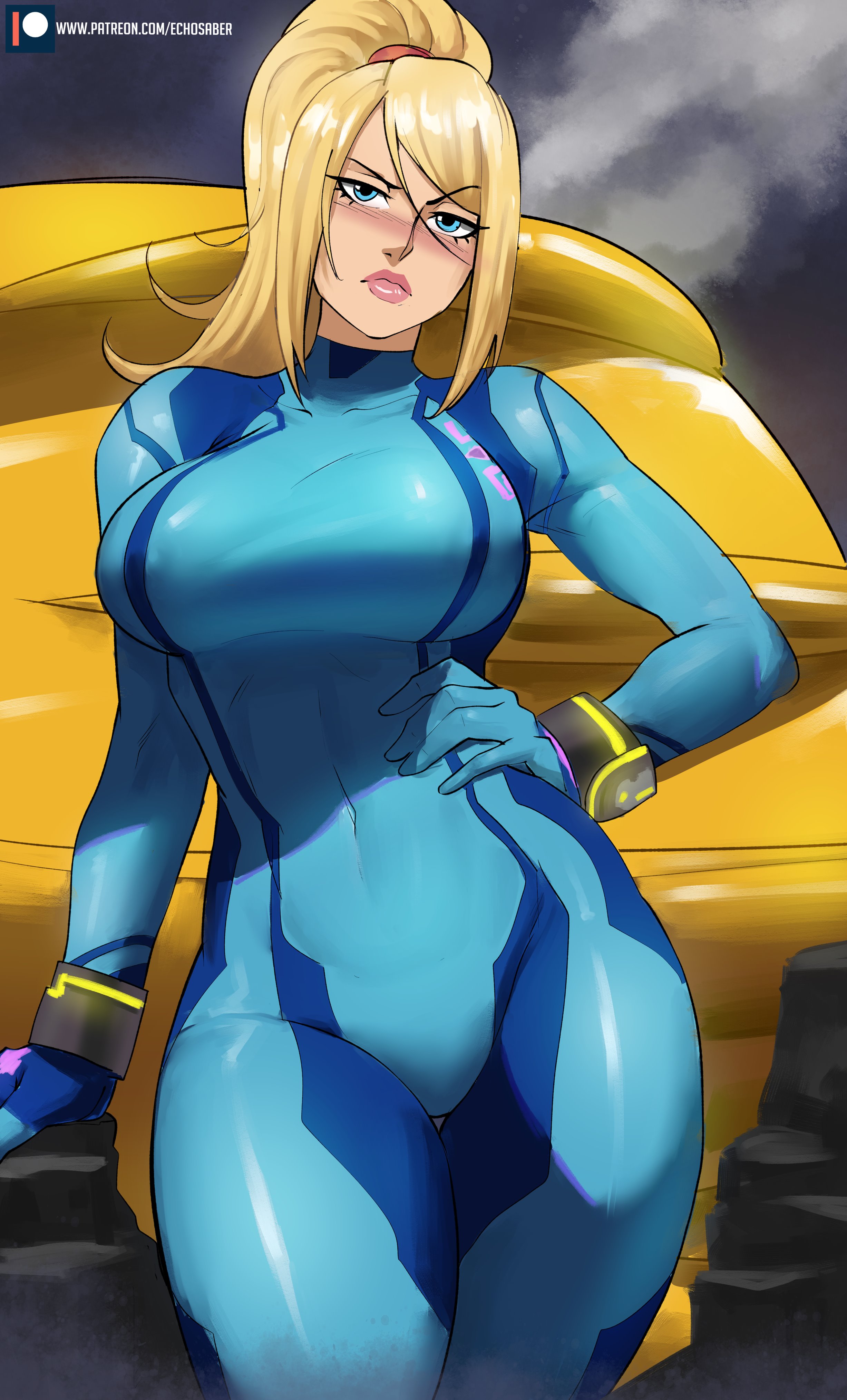 POV: Samus and you crash-landed 😏💕 https://t.co/gsJcEmbm89