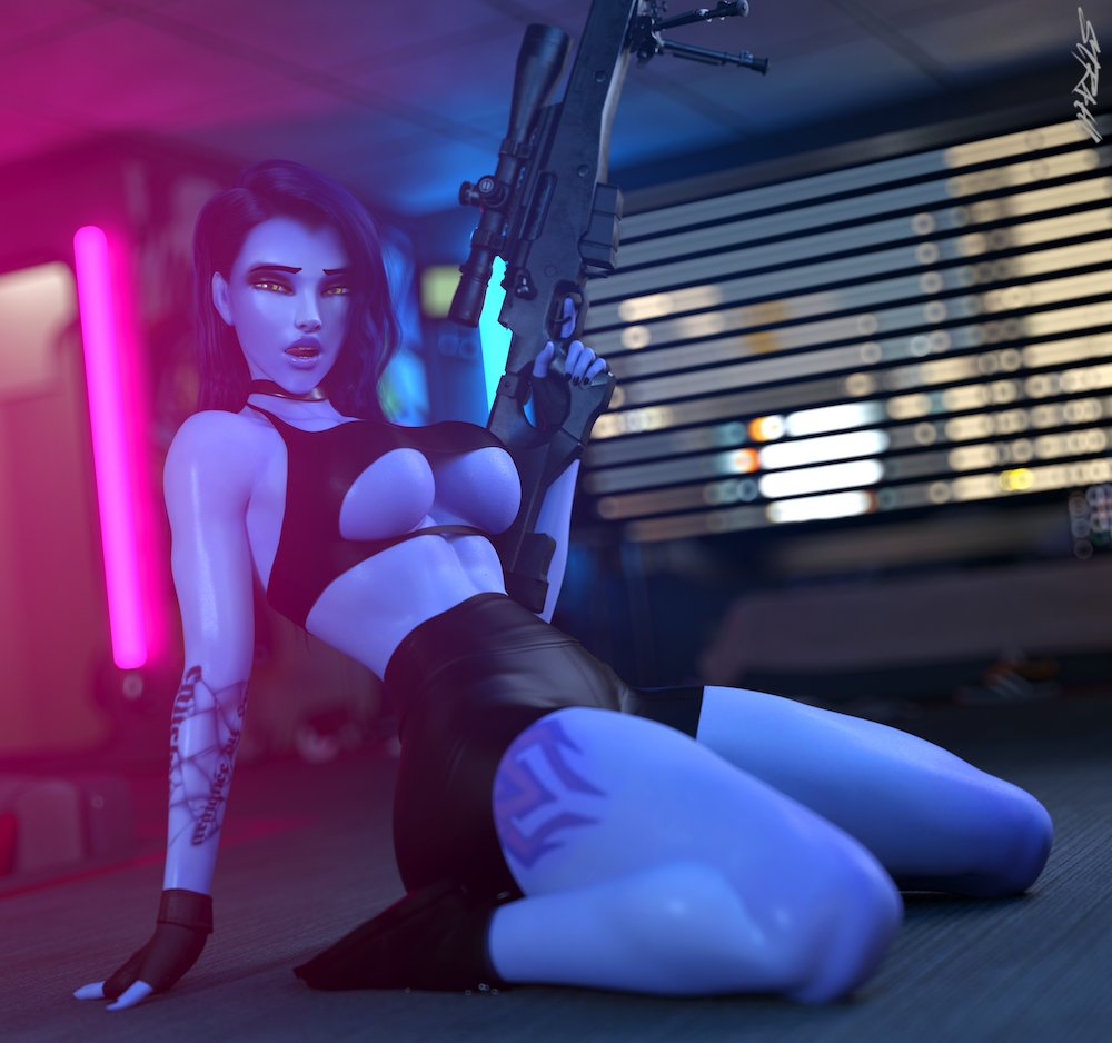 Cheeky Amélie 😜 She even chillaxes with a sniper rifle 😎 Posing inspired by the art of J Adsen ☺️
High Res & NSFW via my Patreon
#str4hl #3dart #abs #boobs #thicc #muscle #fanart #Overwatch #widowmaker #AmélieLacroix #pinup
https://t.co/BVX1e4Dn5w
https://t.co/QUDXeMmhy4 https://t.co/bgH4wUsmcM
