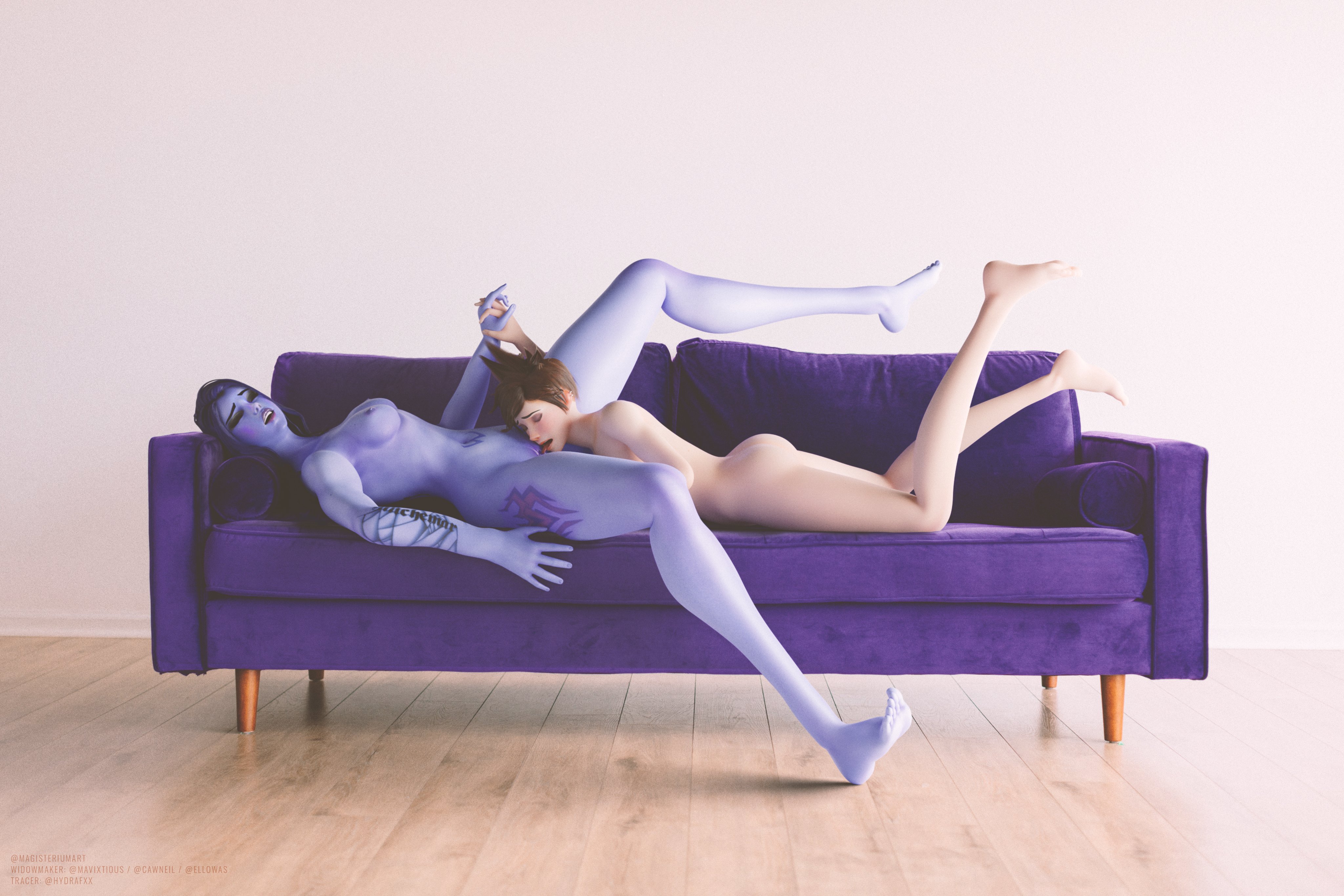 Widowtracer on the Sofa
Widow: @mavixtious / @Cawneil / @Ellowas
Tracer: @HydraFXX
#widowmaker #tracer #widowtracer #overwatch #rule34 #nsfw https://t.co/UaFc9rGN1D