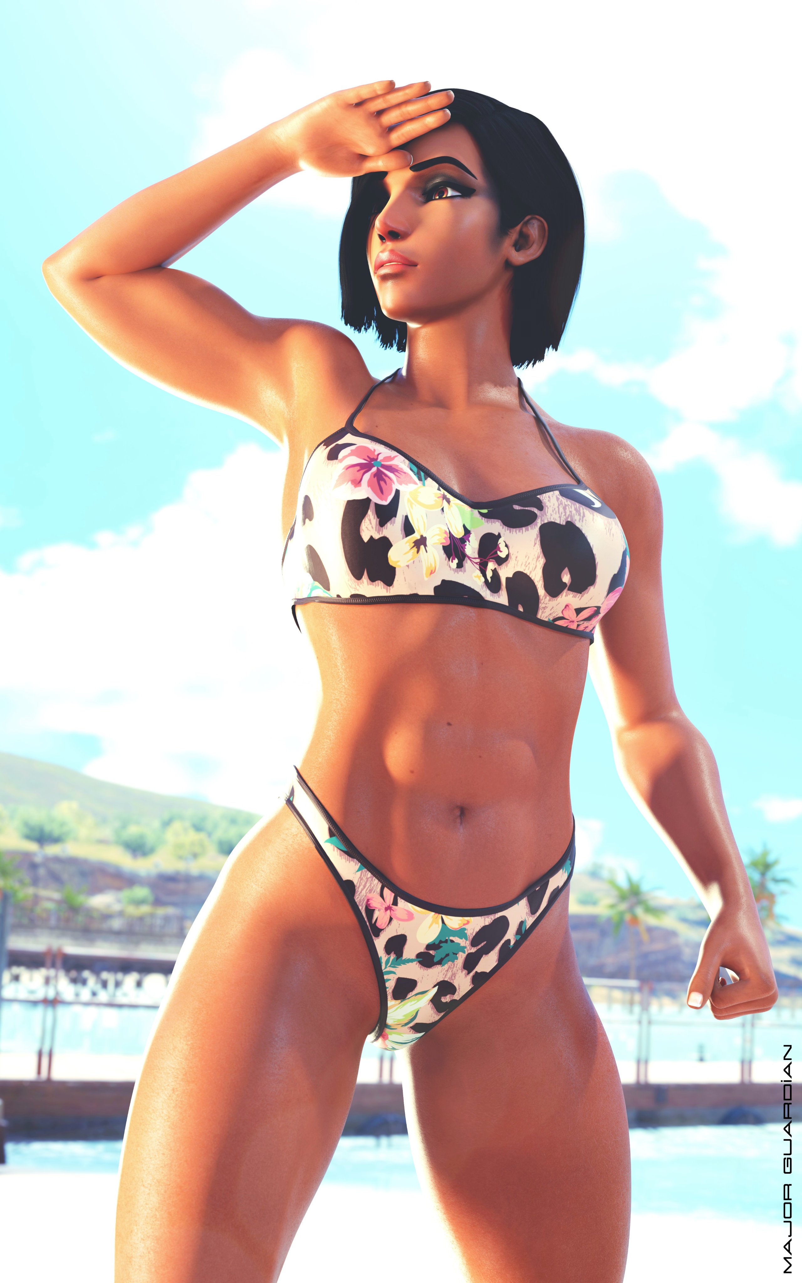"The Sentry"
Last render with #Pharah, I didn't want to release it first but after random editing I found it good enough to share. I can now focus on other models but first : small break. 🤭
https://t.co/vtgdJd2ZbT
#Overwatch #OverwatchFanart #Pinup #fitness https://t.co/igL10Ihe5M