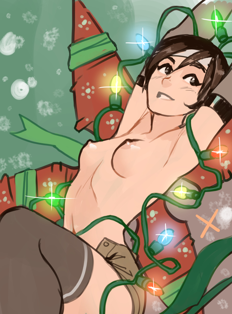Brigitte and Yuffie christmas lewds from last year π https://t.co/44OiGBslIE