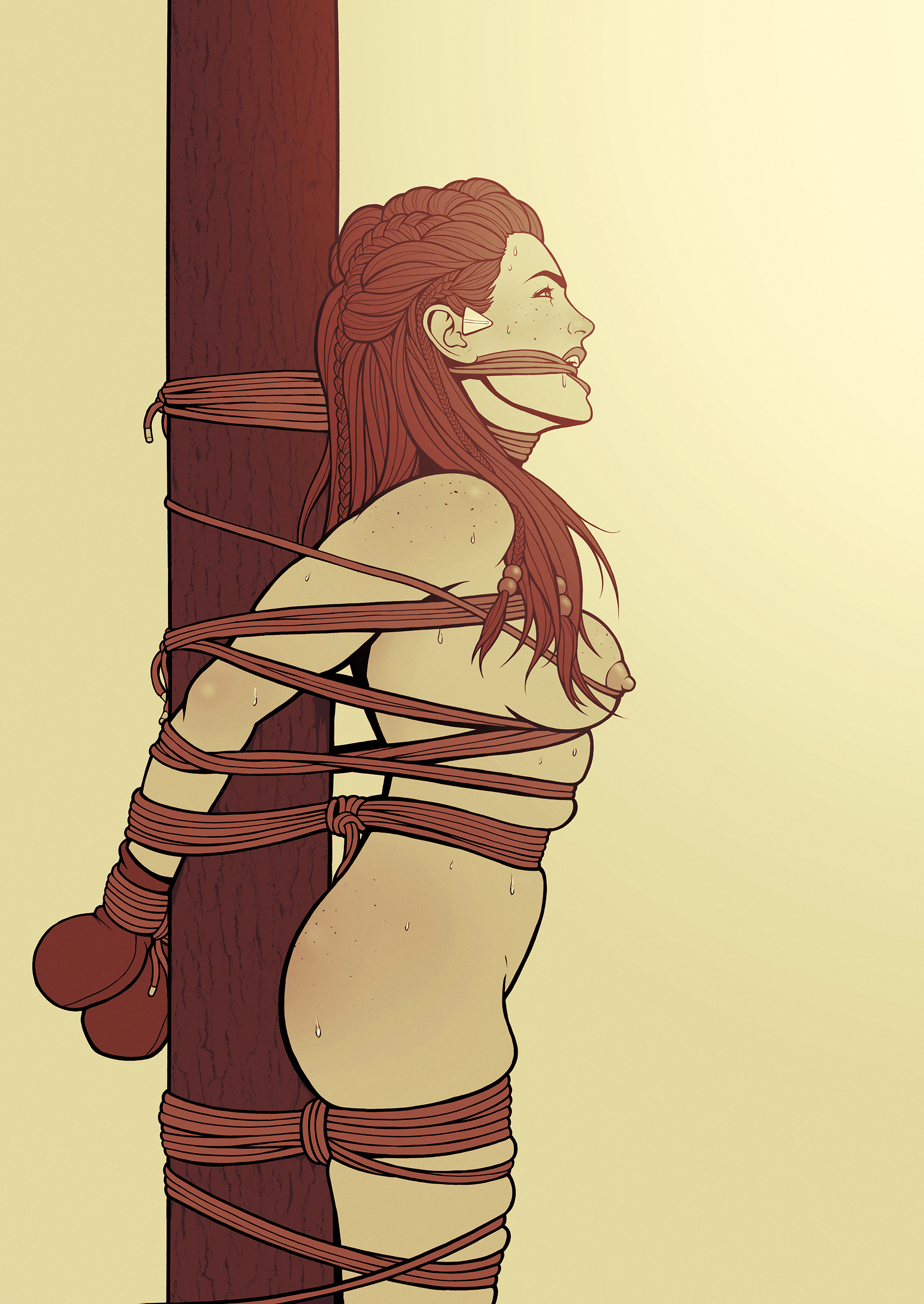 Day 8 of Kinktober, Aloy from Horizon. https://t.co/0zSoC91dfG