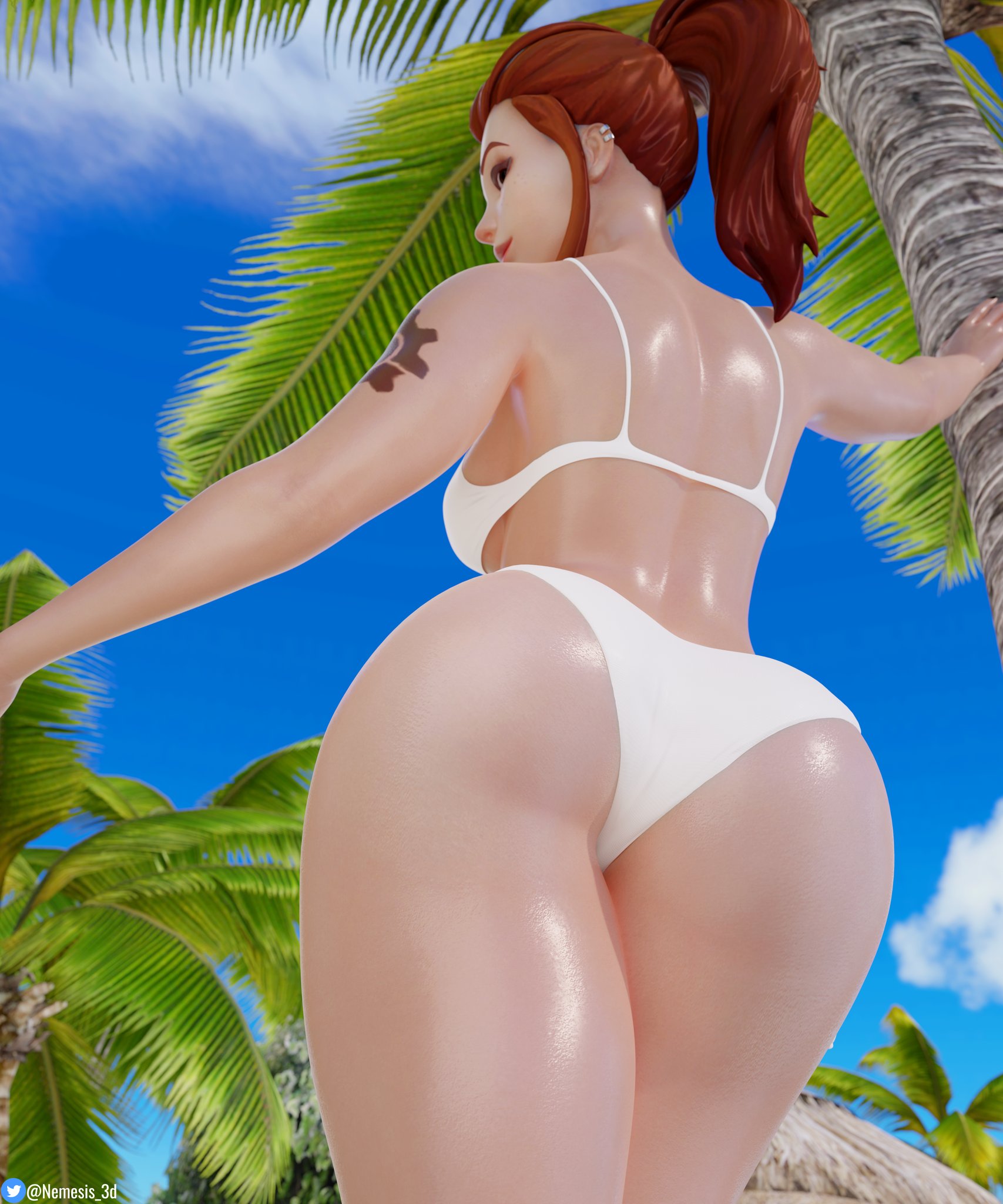 🌴👙Brig's bikini butt!🍑
Big booty muscle cutie let's you have a peek at her glorious cheeks!
Private tropical islands make even the good girls turn lewd!😏
Map by: @MokujinH
Rendered by: @Steps3D
⬇️Download here in 4k⬇️
https://t.co/VjmcT8Cpyv
#Overwatch #Brigitte #NSFW https://t.co/4cYe7dNYa3