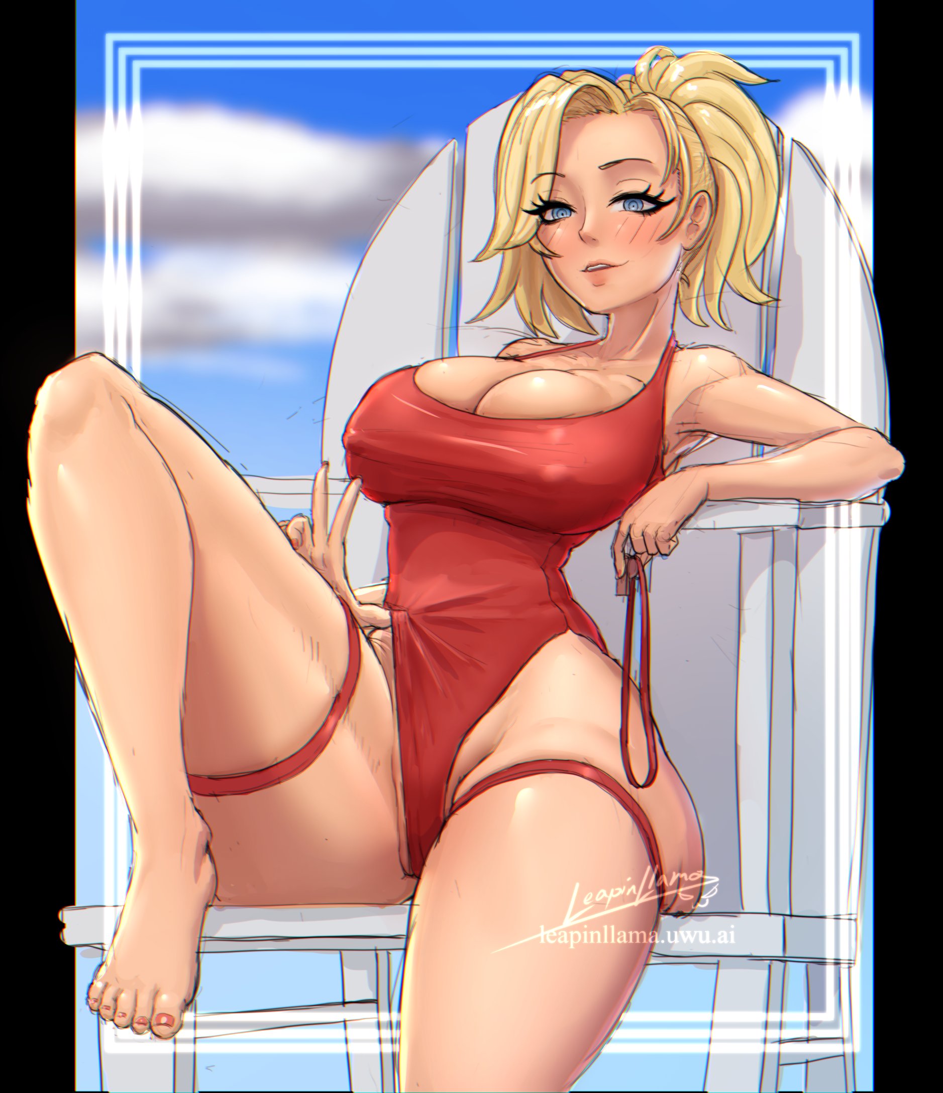 kofi requested sketch: Mercy from 'Overwatch' https://t.co/cPmX2zK2Sm