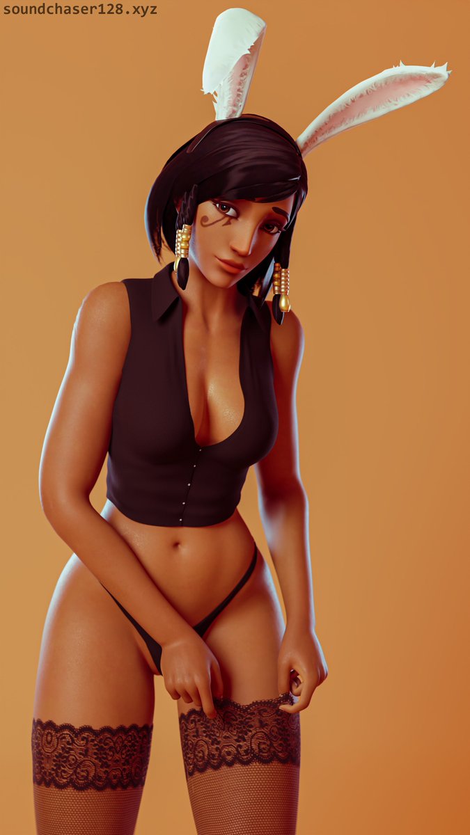Bunny Pharah with clothes on. Model by @arhoangel, reference by @Jibbie_art
Better quality here: https://t.co/U3iINsVNKH
#overwatch #fanart #pharah https://t.co/7rHr155xBv