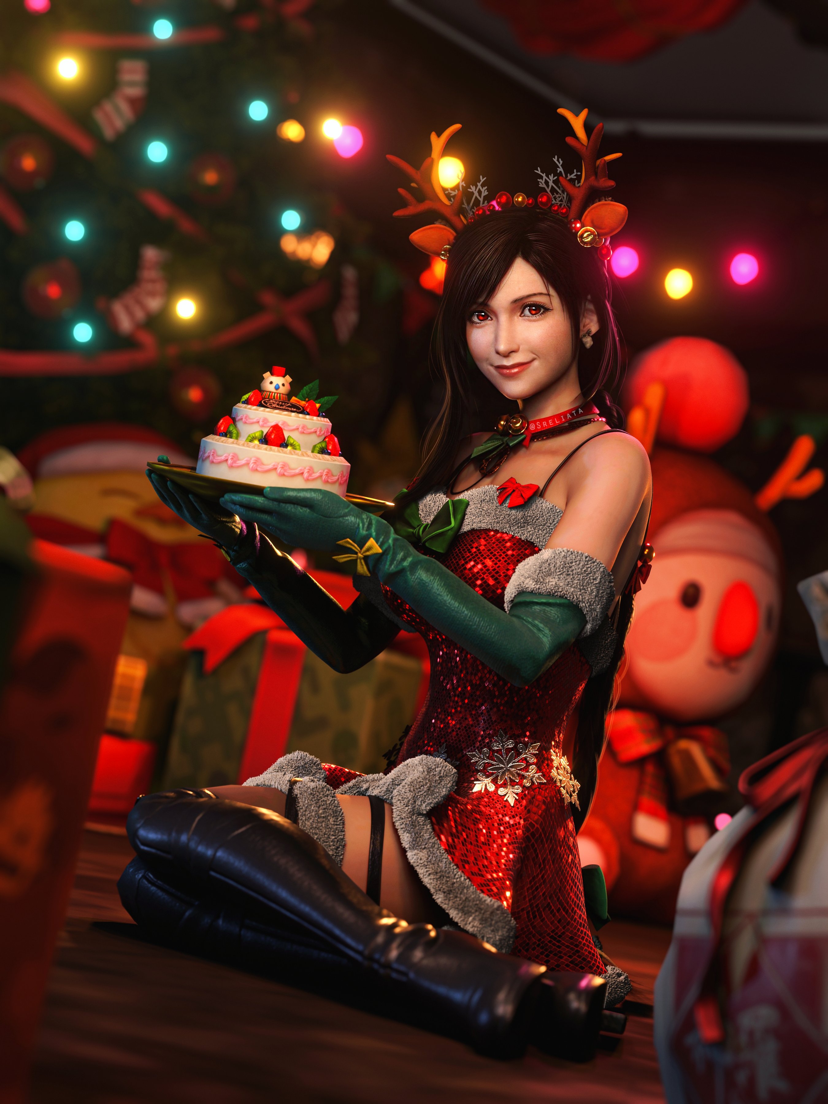 #TifaLockhart wishes you happy holidays, everybody! ☺️❤️
#FFVIIRemake #FFVII #FF7Remake #FF7R #FF7FSシーズンパス https://t.co/khwiLKlUSG