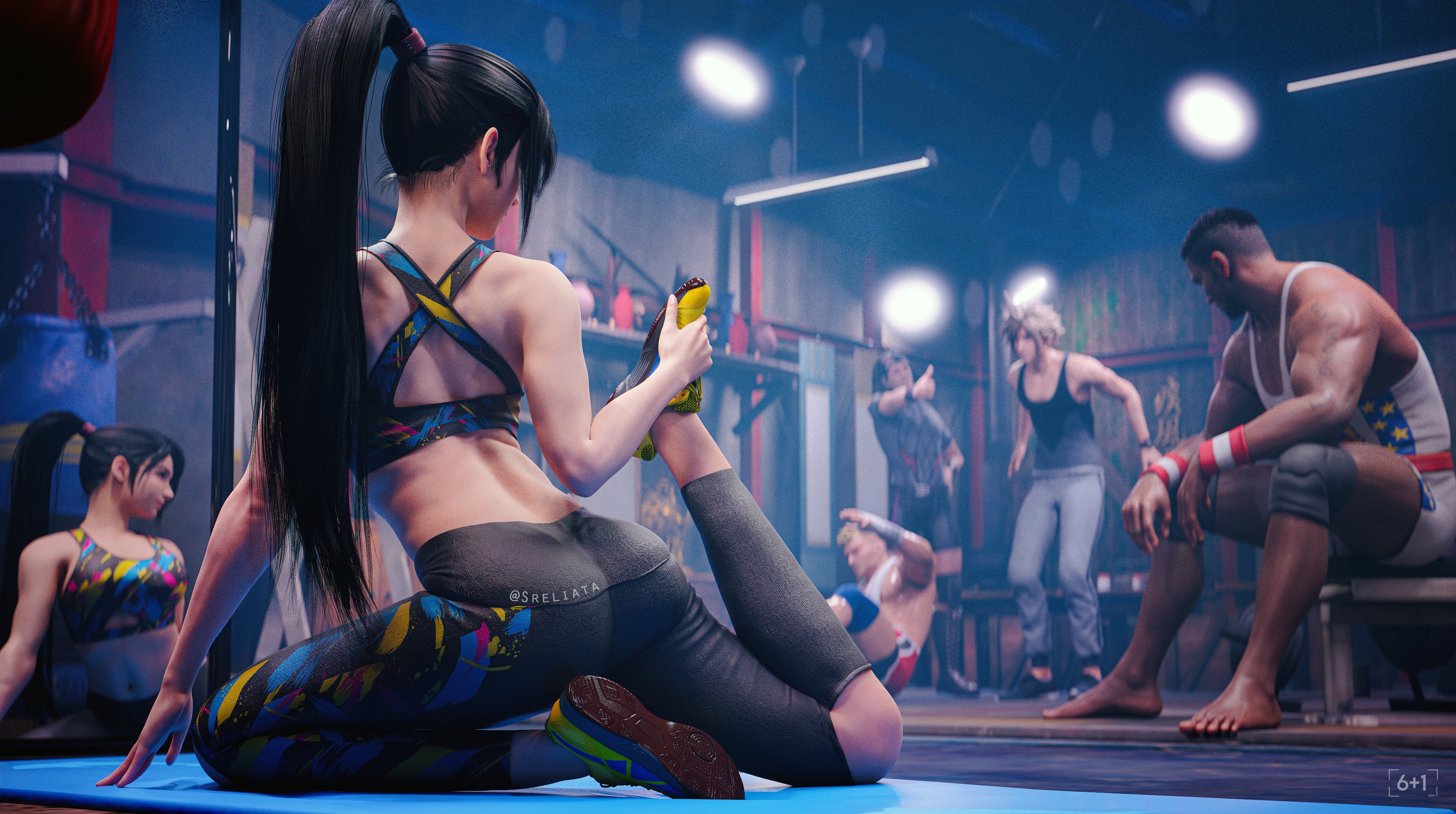 🥊Beauty has its price ~ !
A collab with the amazing @7GraphicsNSFW 🥺❤️
#TifaLockhart #FFVIIRemake #CloudStrife #cloti #FF7R #FFVIIR #FinalFantasyVIIRemake #b3d #Gym https://t.co/WSaUjuPKkl