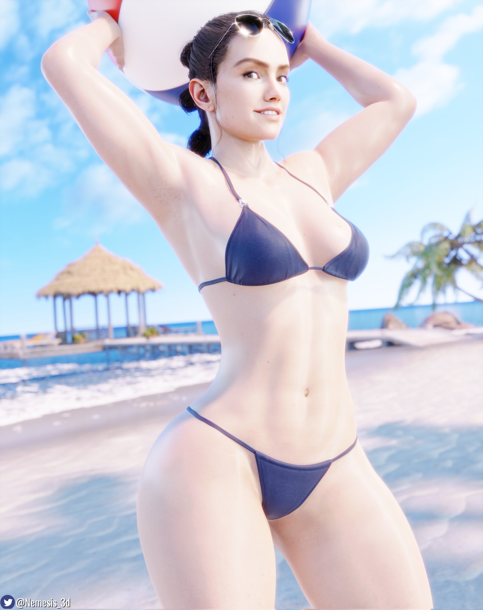 🏝️Rey's island getaway!👙
Happy May the 4th!⭐
This year Rey's having fun in the sun in a tropical island paradise!🏖️
Check the download link as there are 8 different bikini color alts!
Rey by @DrDabblur & @LeGuymelef
⬇️Download here in 6k!⬇️
https://t.co/oLxdsbDaht
#NSFW https://t.co/EAYLxQSzFy