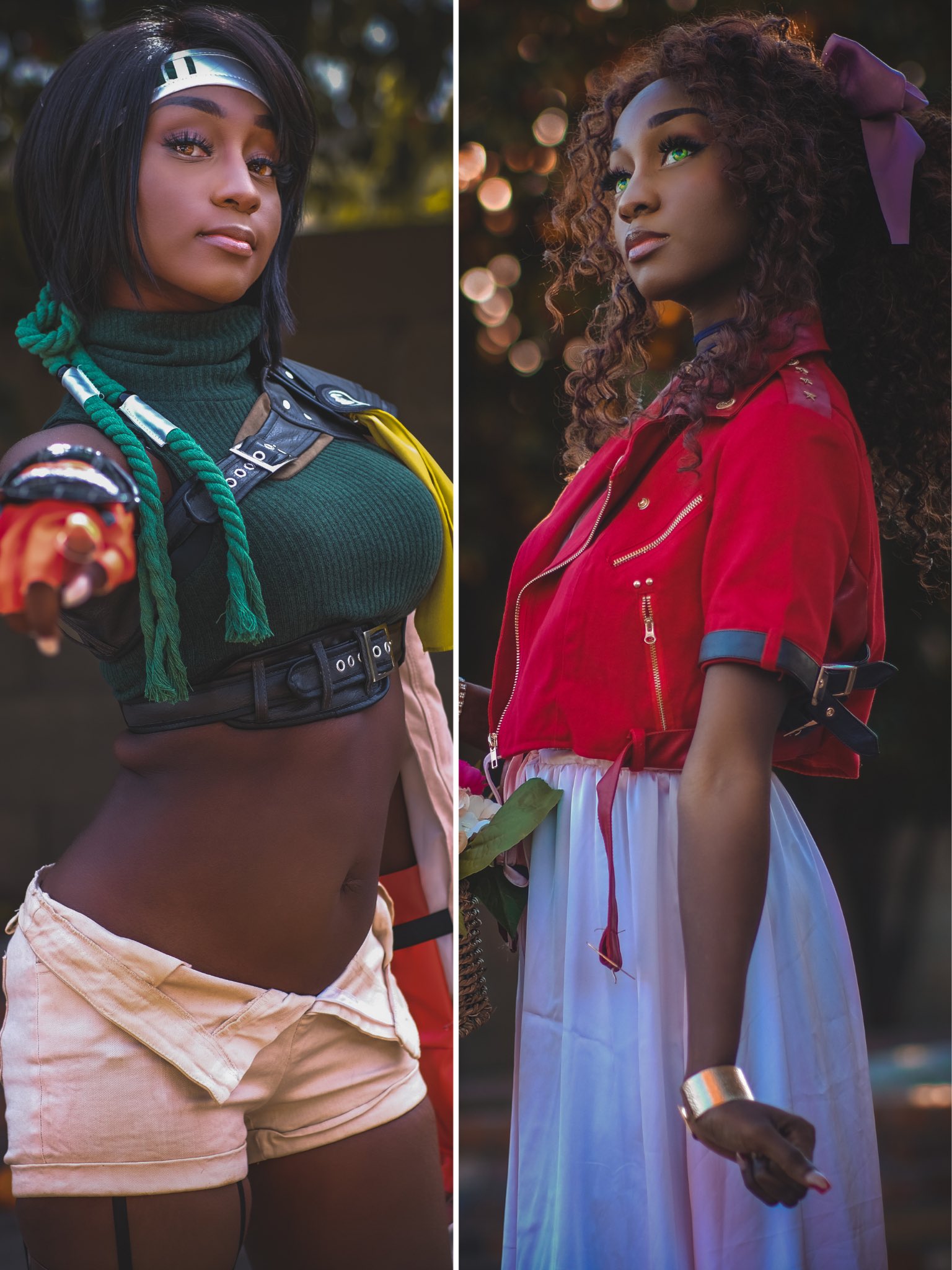 Yuffie and Aerith
Final Fantasy 7 Remake https://t.co/rVxcHYvlhg