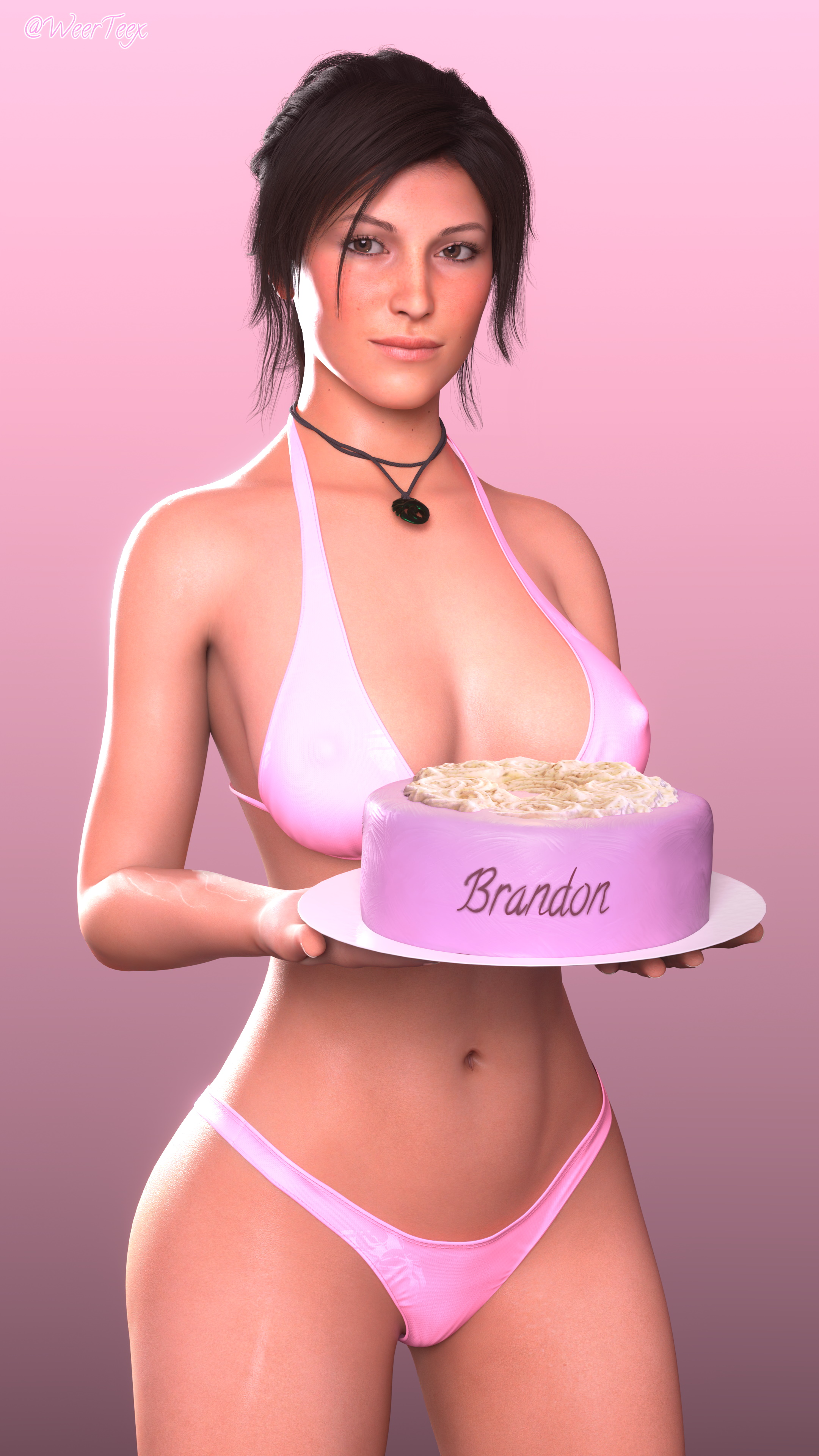 Here's a birthday cake for @Stealthy_Gamer_ , probably right on his birthday too😅. There's also a secret candle version but shhhhh...
Model by @MustardSFM (the SotTR one) https://t.co/fxHmJFJT4P
