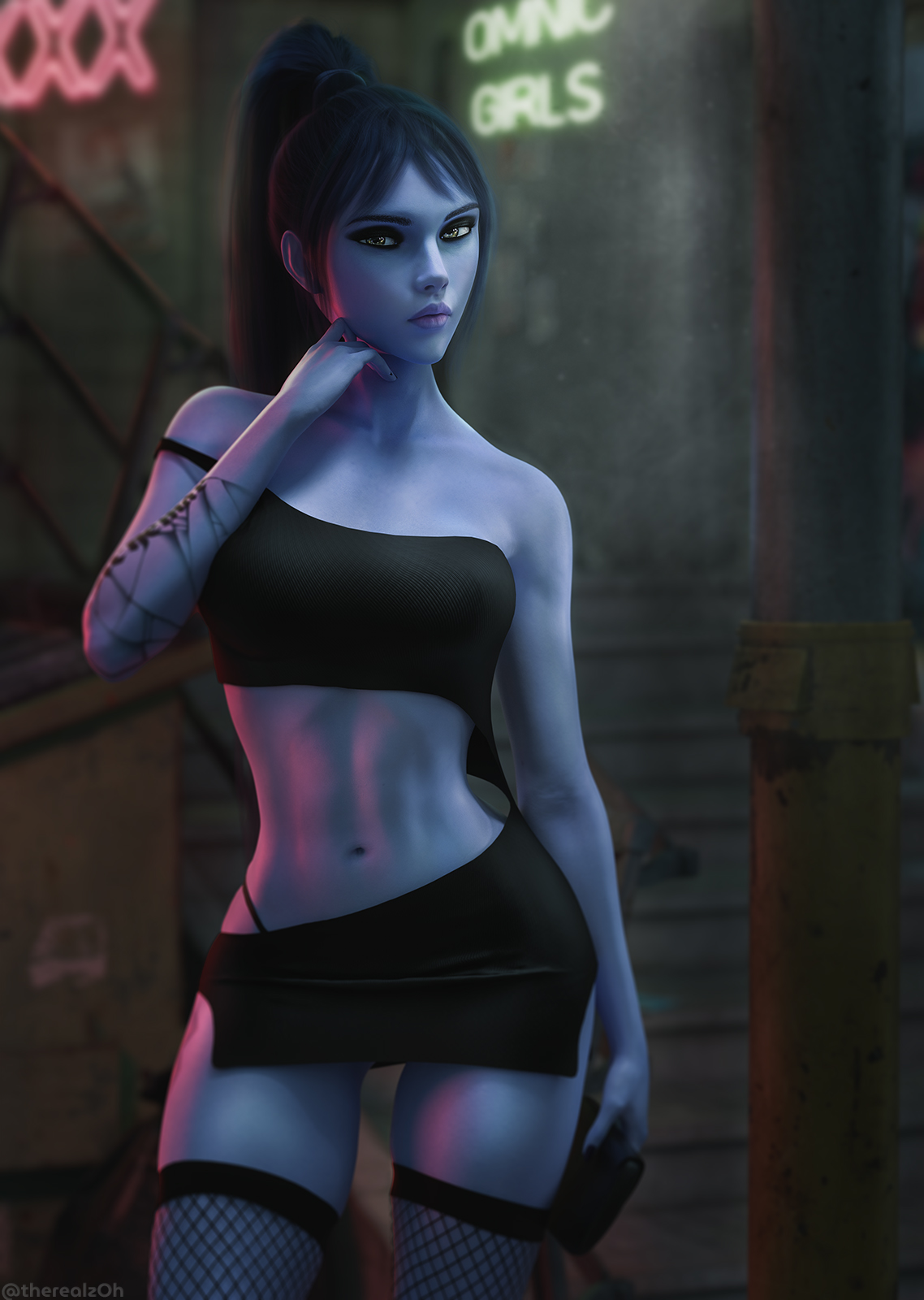 "Widow in the Streets, Amélie in the Sheets."
Talon has poor pension benefits so she needs some alternate income.😅#3dcg #3d #3dnsfw #3dart #overwatch #overwatchfanart #rule34 #widowmaker
1600p: https://t.co/Gqnh1NcyaX https://t.co/Uu2S7ic0Uq