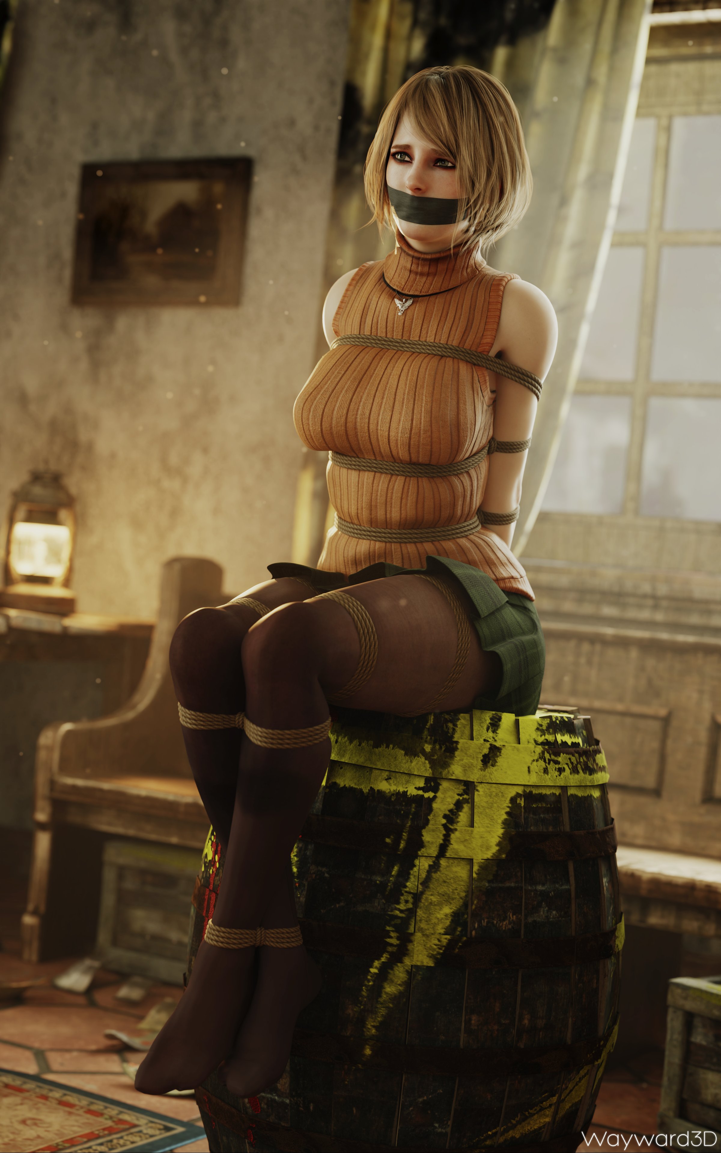 This is what happens when you let Ashley get captured by Los Illuminados.
(Clothed + nude variants)
--
Ashley Graham by @MokujinH
RE Assets by @AmmoBlender https://t.co/VRg57XvY6w