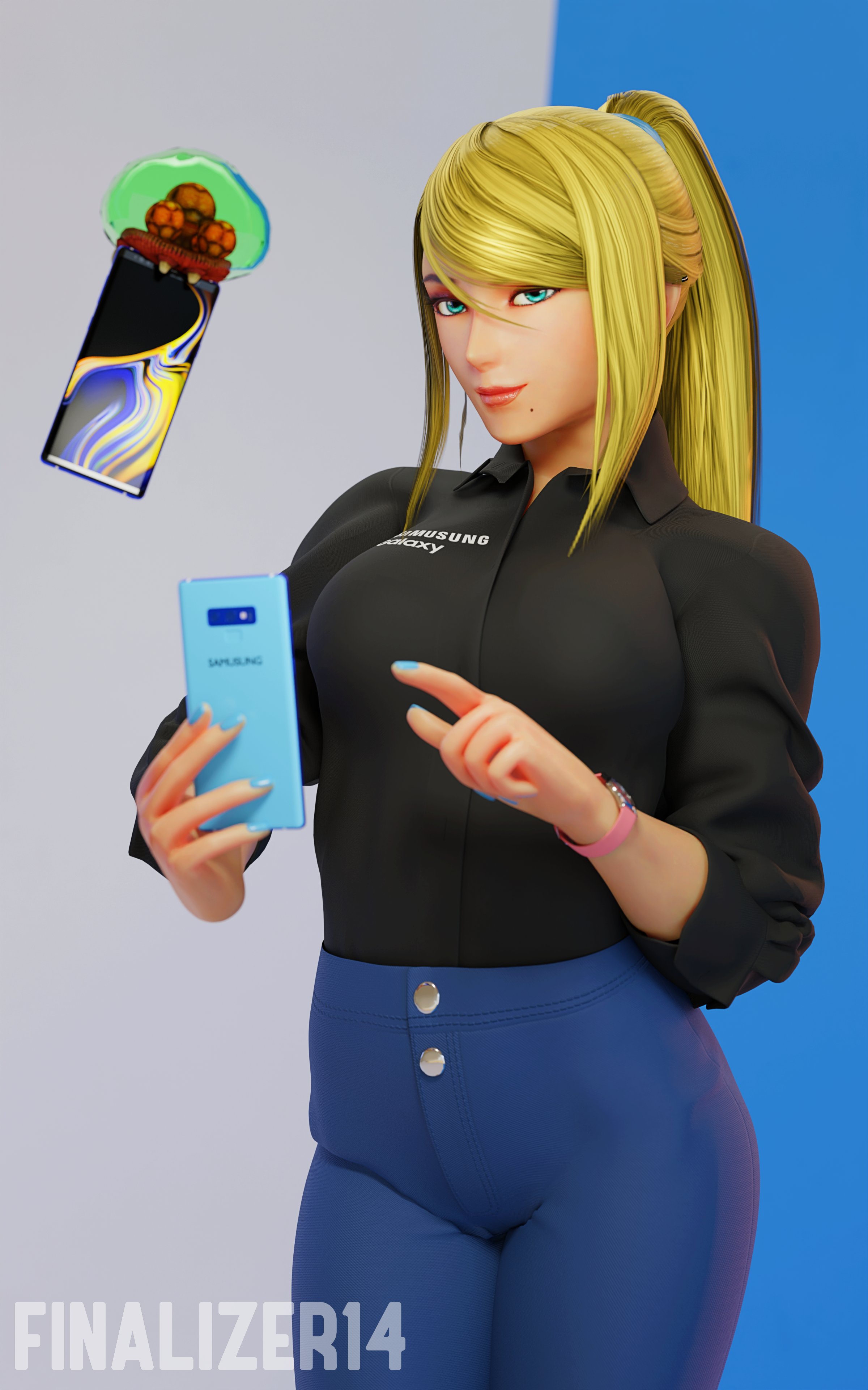 Samusung Virtual Assistant
#SamsungSam #Metroid35 #Nintendo #Blender3d
Thanks for 9K followers! https://t.co/dPs62Lh4FL