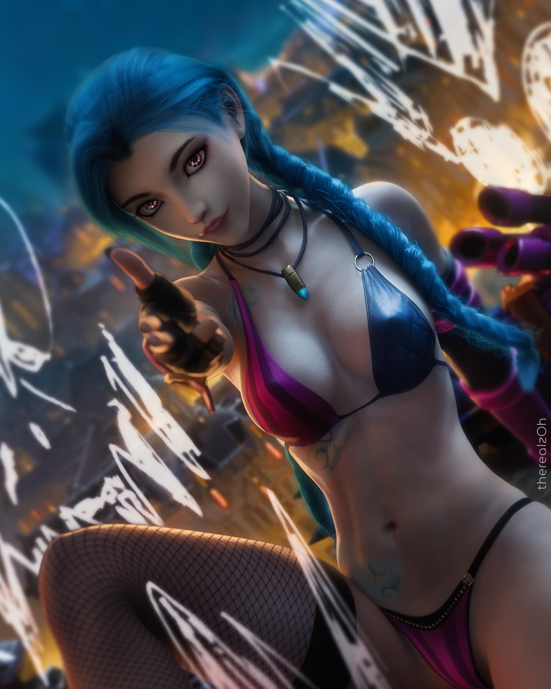 "It's Jinx now. Powder fell down a well." #jinx
There were supposed to various clothed/nude versions but I lost them when I barbecued my SSD.😢
Big ty to @Ilyana3D and @SonUmbasa for creative input and @PuggyArtist and @merade3d for assets.
1400p: https://t.co/MMFYnjGiwZ https://t.co/HTXoVLq9w5
