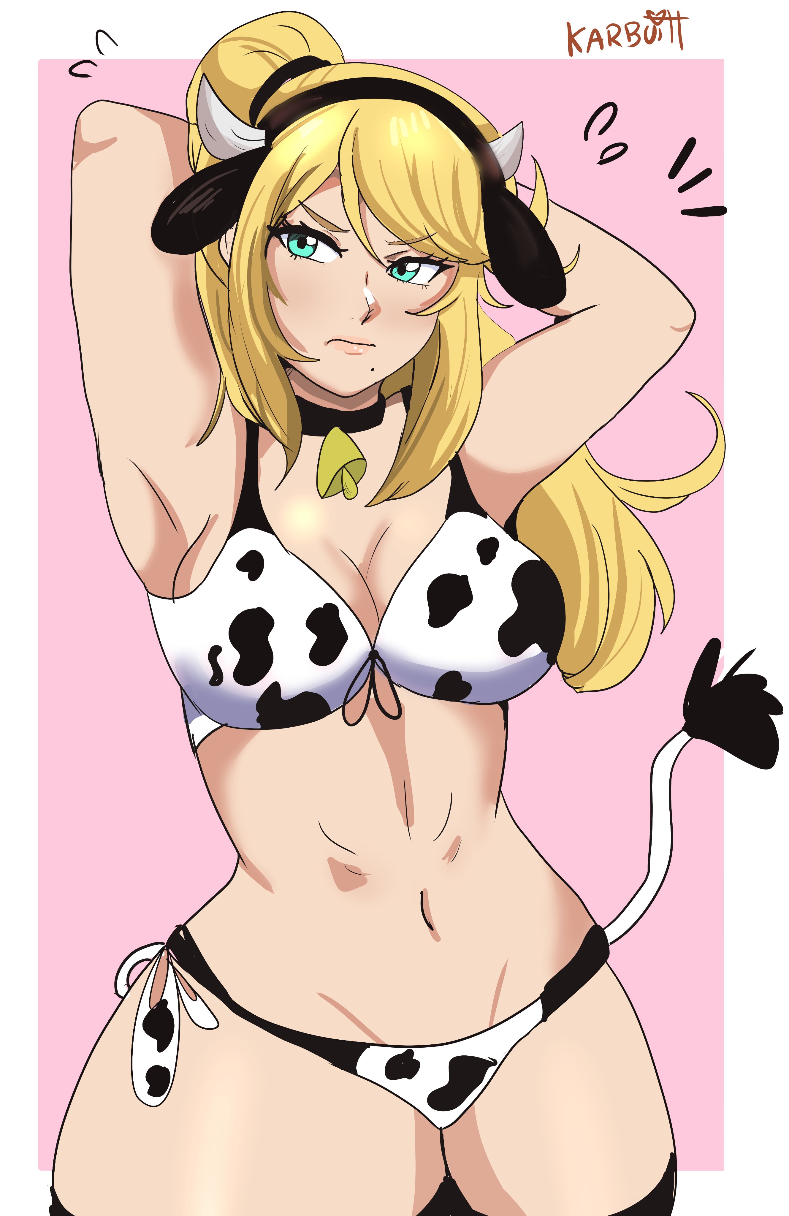 2021 was the year of the ox and the blond character I drew the most was Samus
so to finish there's "Cow Samus"
#Metroid https://t.co/wQvAxsBMDe