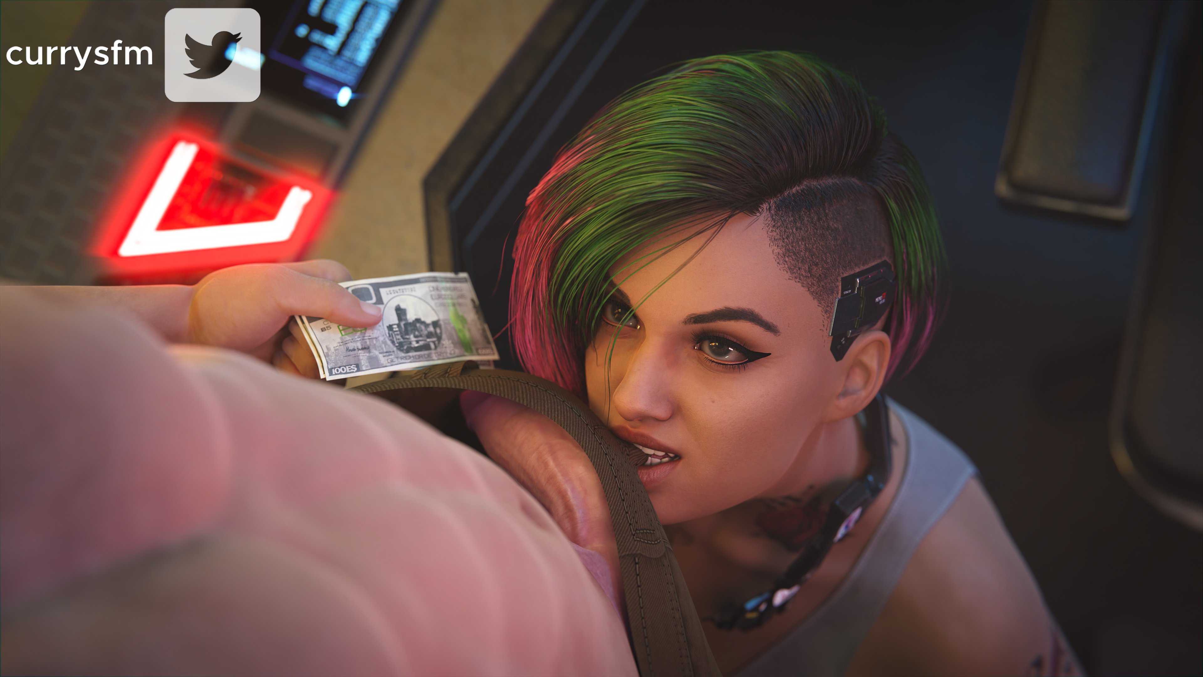 A handful of Eddies is all it took for Judy to forget all about V and try out some dick😏
HQ https://t.co/OhXpG0sJPY
Judy and Props by @Rigid3d
Male by @1ceDev_
8K versions on https://t.co/lILlSaKr6c 😊 https://t.co/58IQnbWZjW