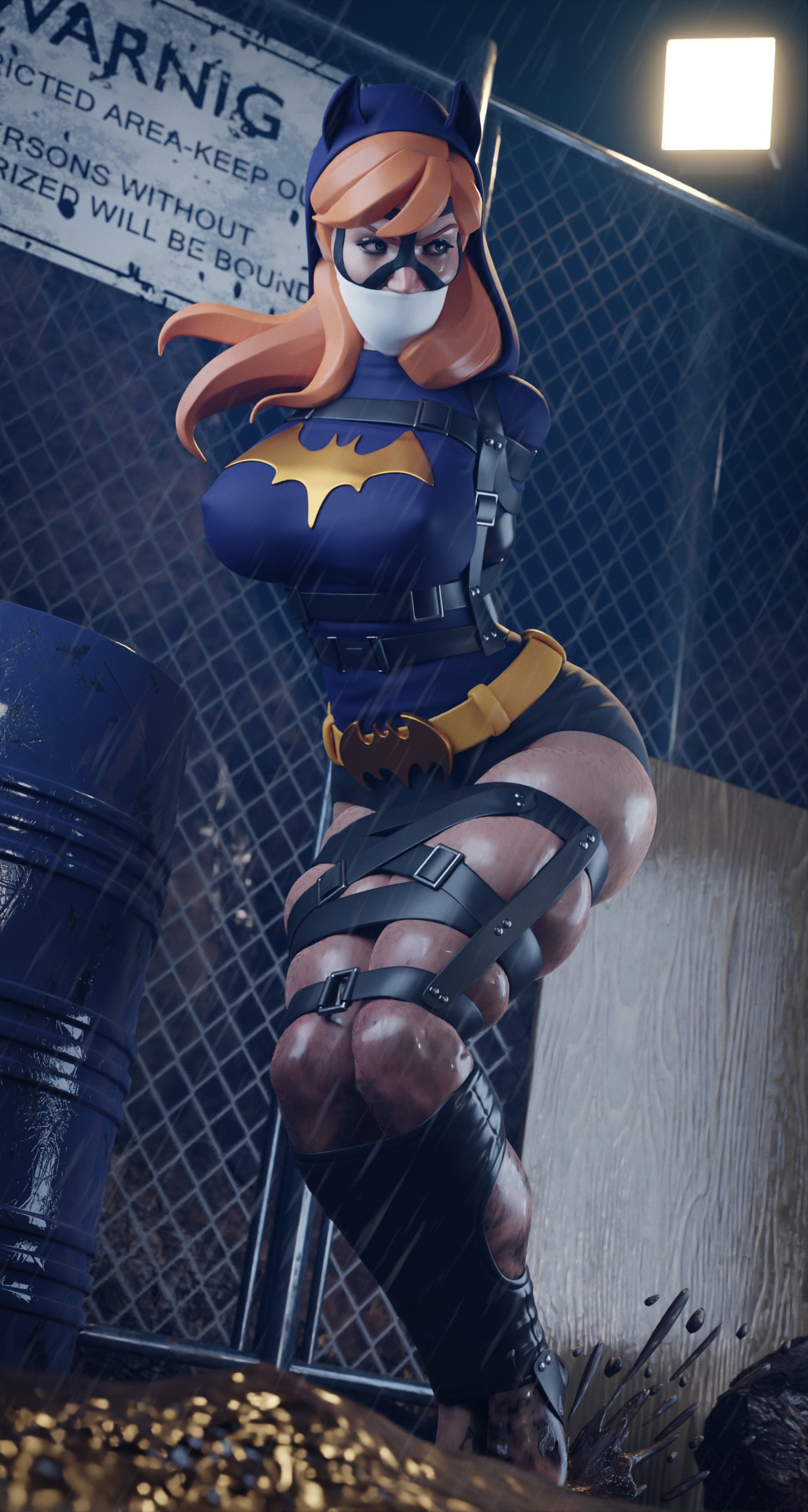 Wet and angry Batgirl render.
It was part of one of the canceled comics. In fact, I canceled a lot of comics. And this month I decided to cut the comics down completely and focus more on individual renders and more gags. https://t.co/PHWUR6EaOb