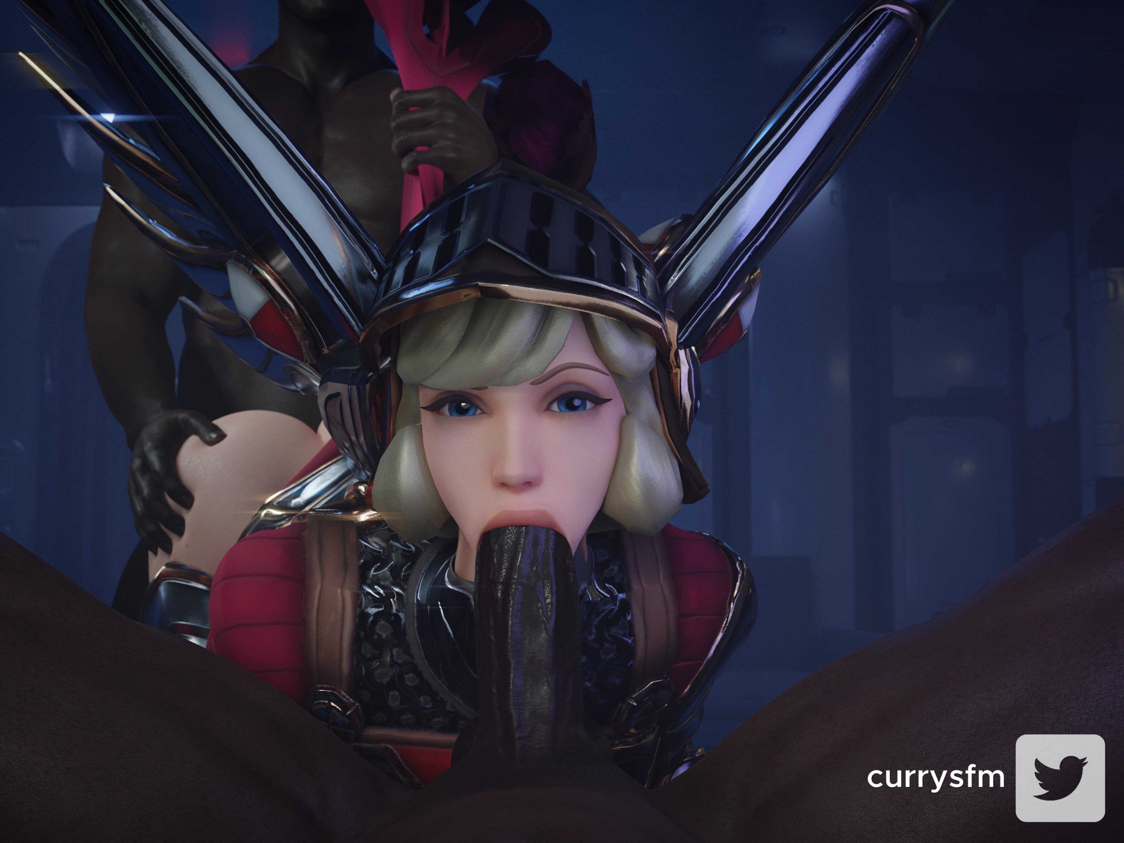 Royal Knight Mercy takes a royal dicking by two guys😏
HQ https://t.co/Tw43N08H0M
Mercy by Arhoangel, Armour by @SwurstErotic 🥺
Male by @1ceDev_
Environment Ported by @Akidia_
♥️ https://t.co/mLc9psqFTH
