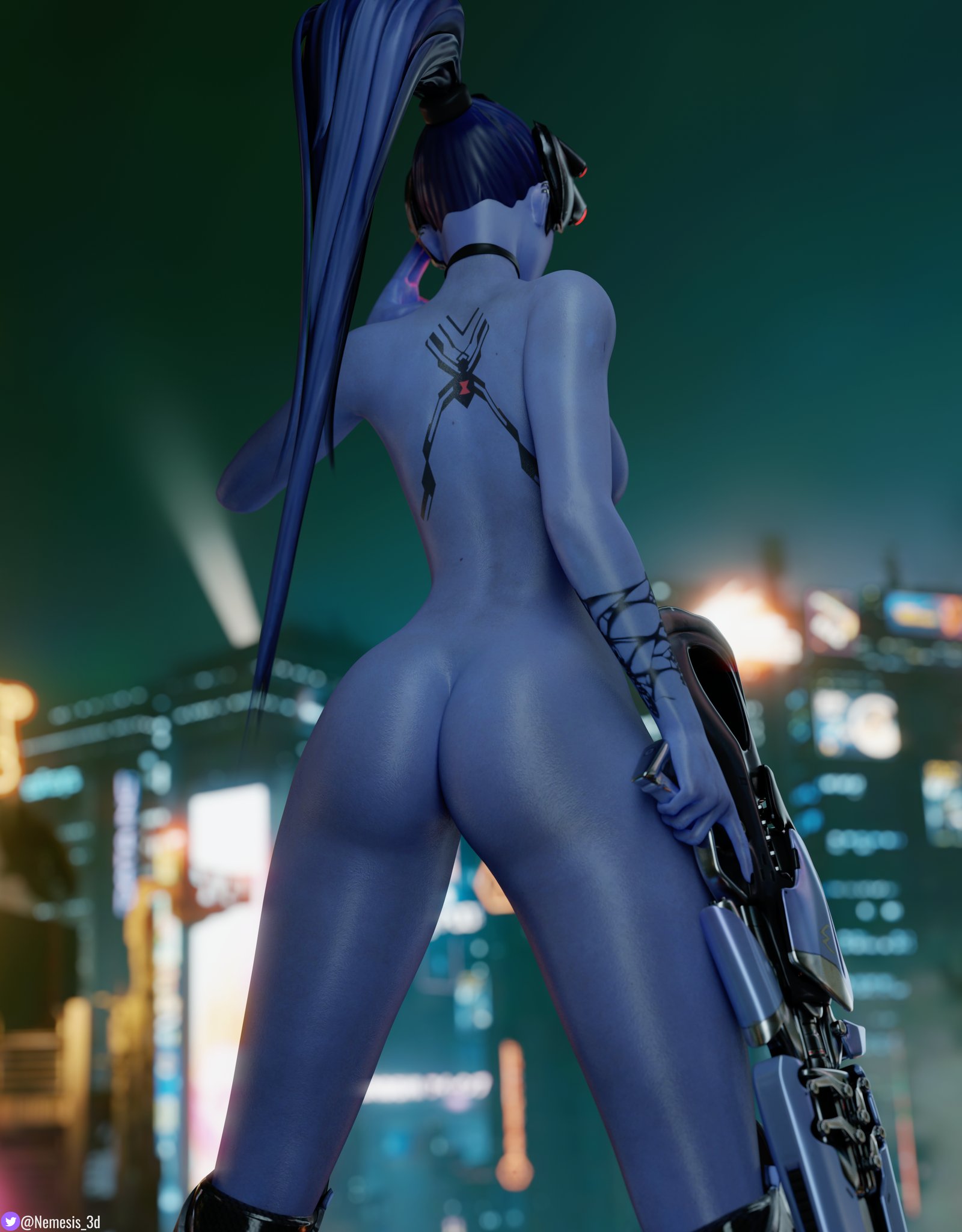 🔴Widow visor pinup🕸️
With the reveal of her redesign I realized I haven't made anything with her classic outfit even though I've had it rigged forever, so here's her visor pose!
Hdri by: @Major_Guardian
⬇️Download in 4k⬇️
https://t.co/Qu2CSeZtKF
#Overwatch #Widowmaker #NSFW https://t.co/KnMWcVtyOr