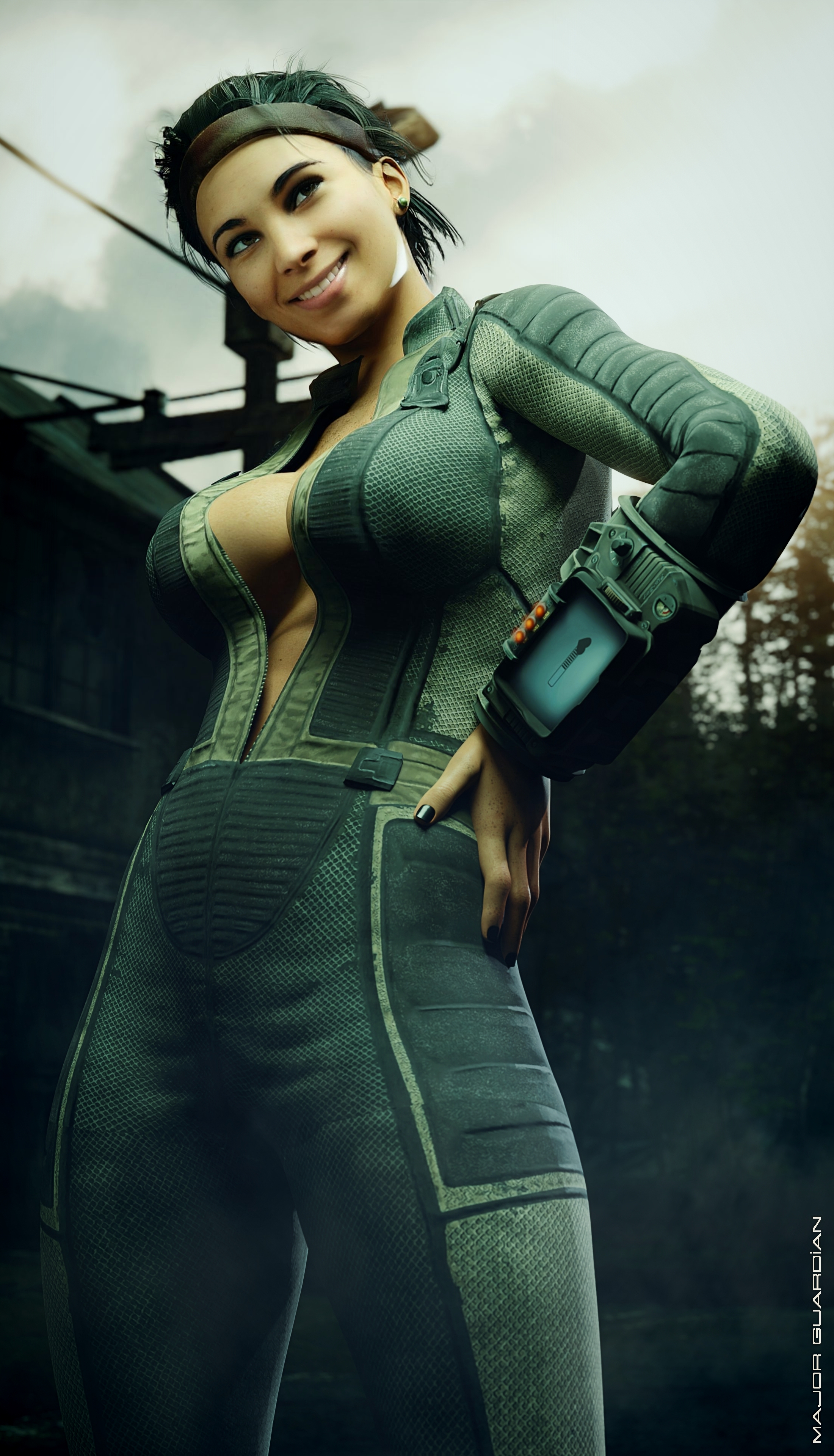 "Mid-Life"
Testing a new model of #AlyxVance from #HalfLife
(Yeah for once I went wild with proportions)
8K resolution : https://t.co/UlyyIzcJSn
#Blender #Blender3D #Alyx #Fallout #DigitalArt #Crossover https://t.co/Xm2IxuAmVk