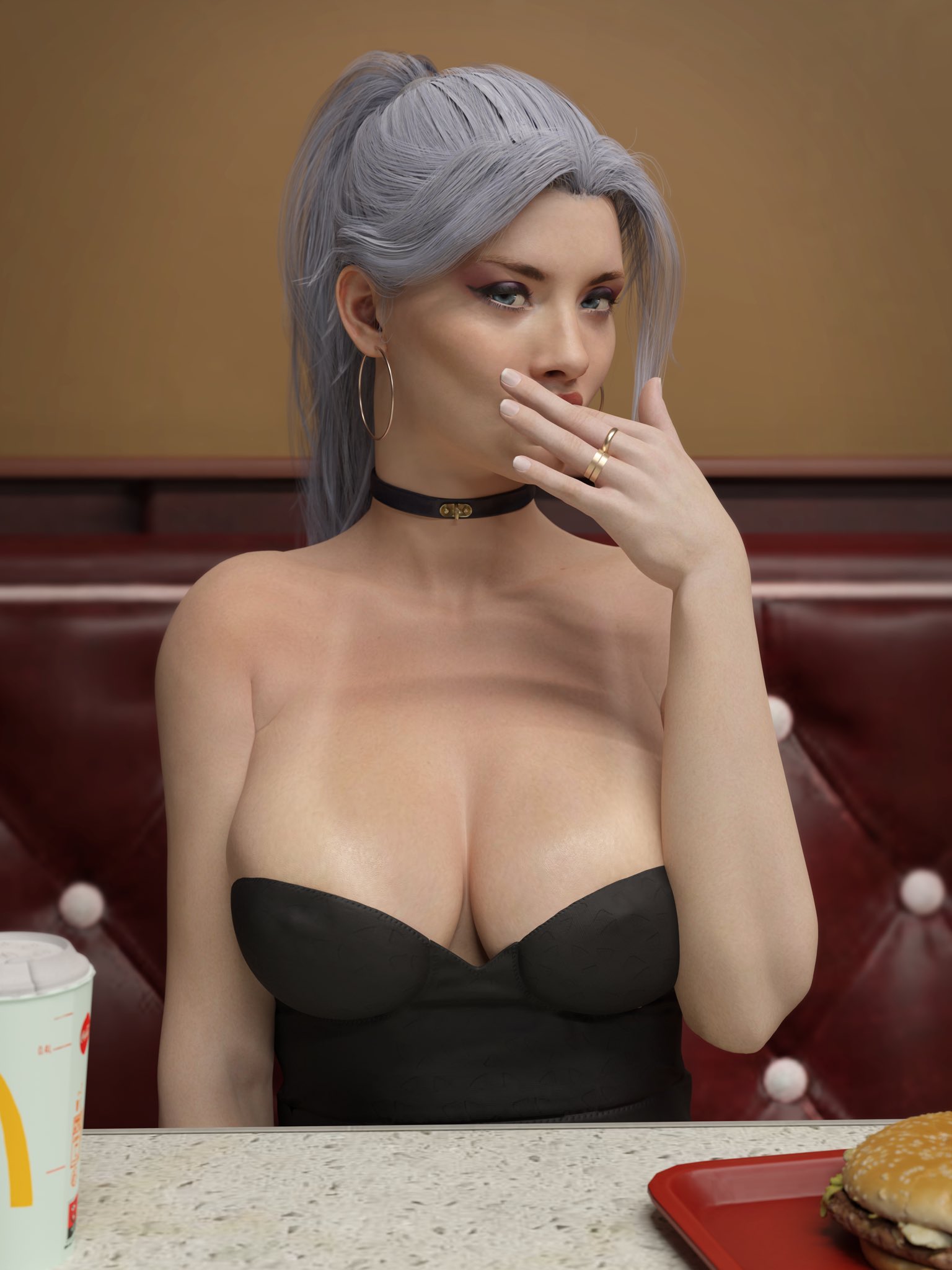 Fine dining with Black Cat https://t.co/OYWHzt3hjV