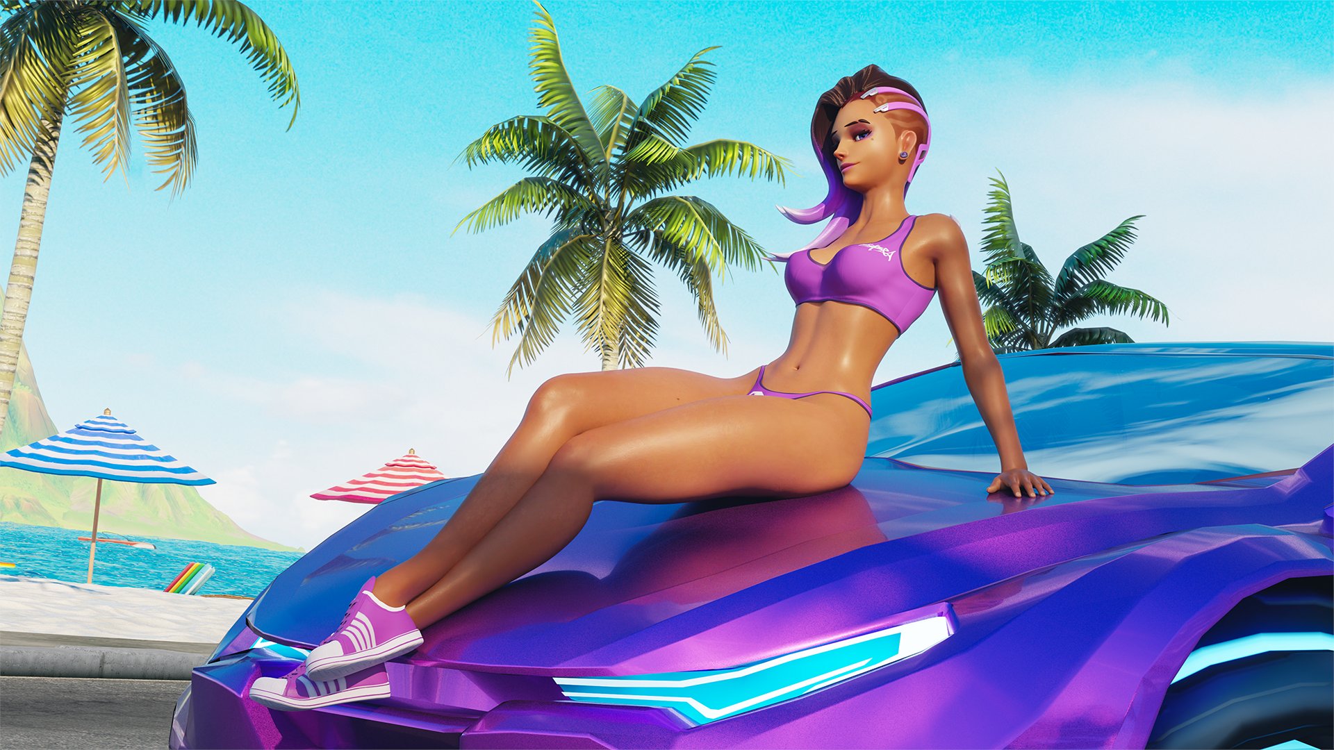 Here is the beach scene with Sombra!^^
There is also a wide shot version in the Mega folder where the uncompressed pictures are: https://t.co/v8BpjAhpbp
model by @arhoangel
base car port by @UberMachineWork
4k and Early Access:https://t.co/Lzz32Ixlya https://t.co/iGr6W2SnIF