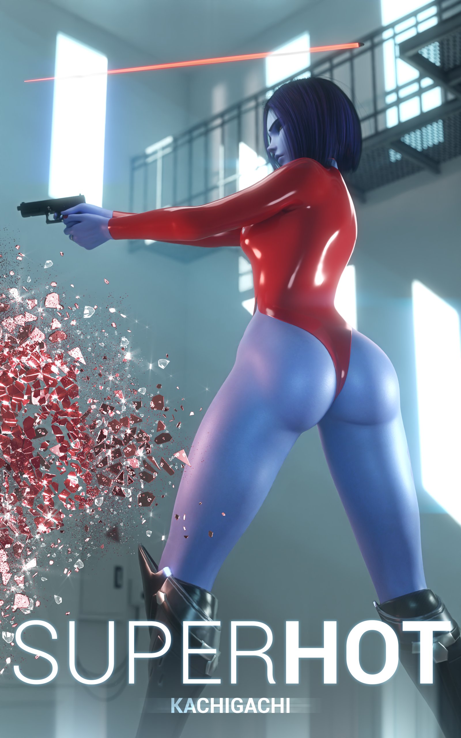 Widowmaker | SUPERHOT ♦️ https://t.co/GNM09V2U9c