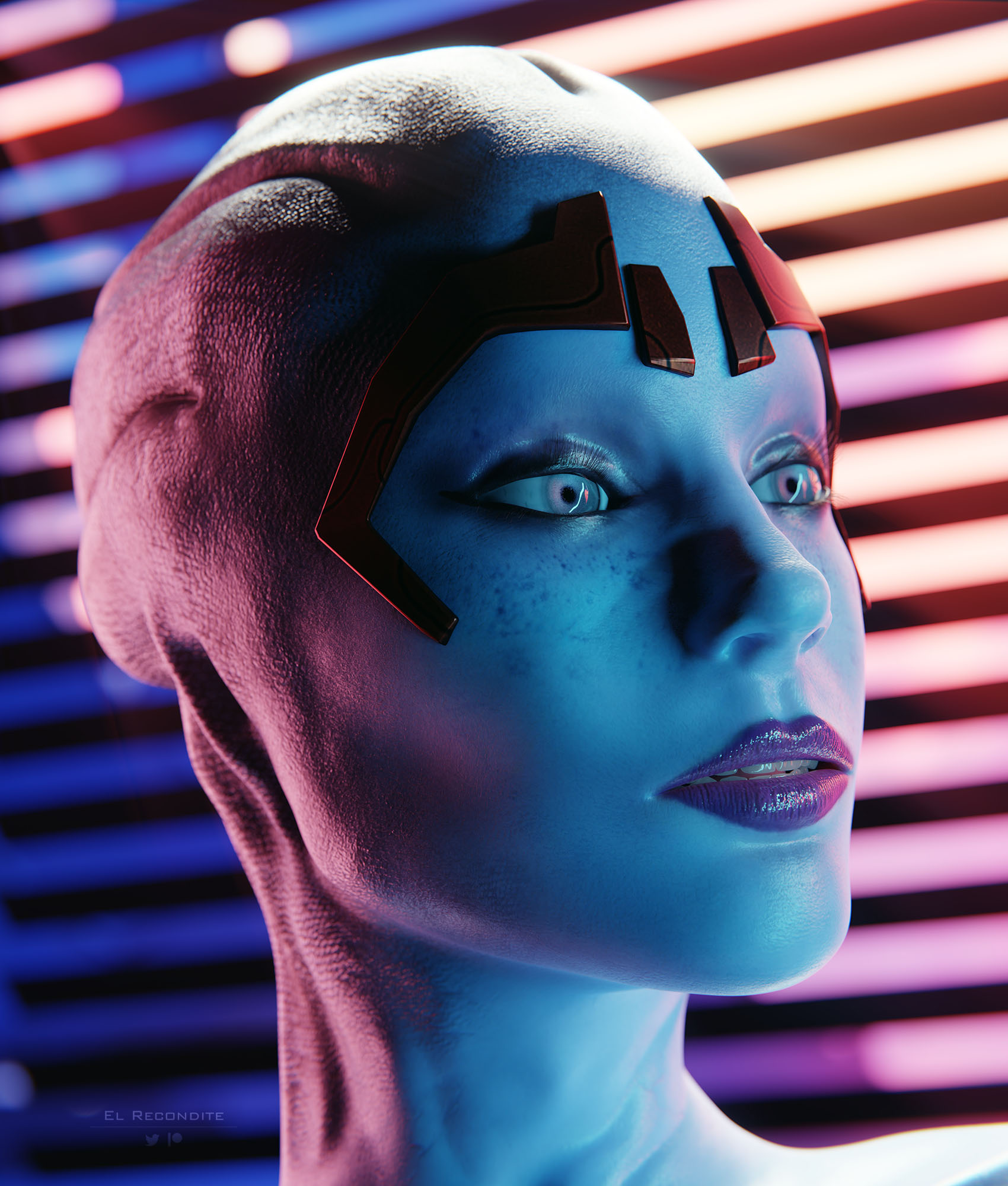 Pretty happy with how my Asari model turned out. here's Samara! #Masseffect #rule34 #nsfw https://t.co/9kD6olfcuo