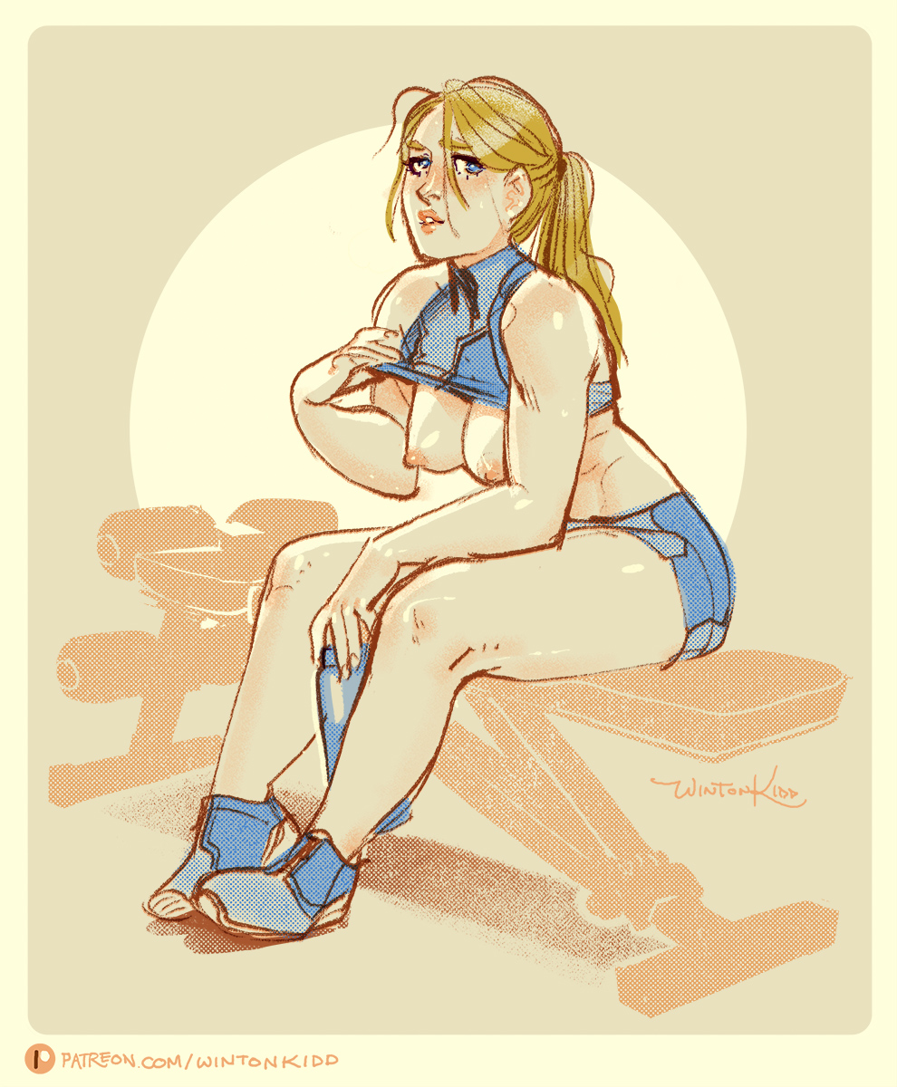 Workout Samus 💦suggested by patrons💙 https://t.co/IPpV6PfXo8