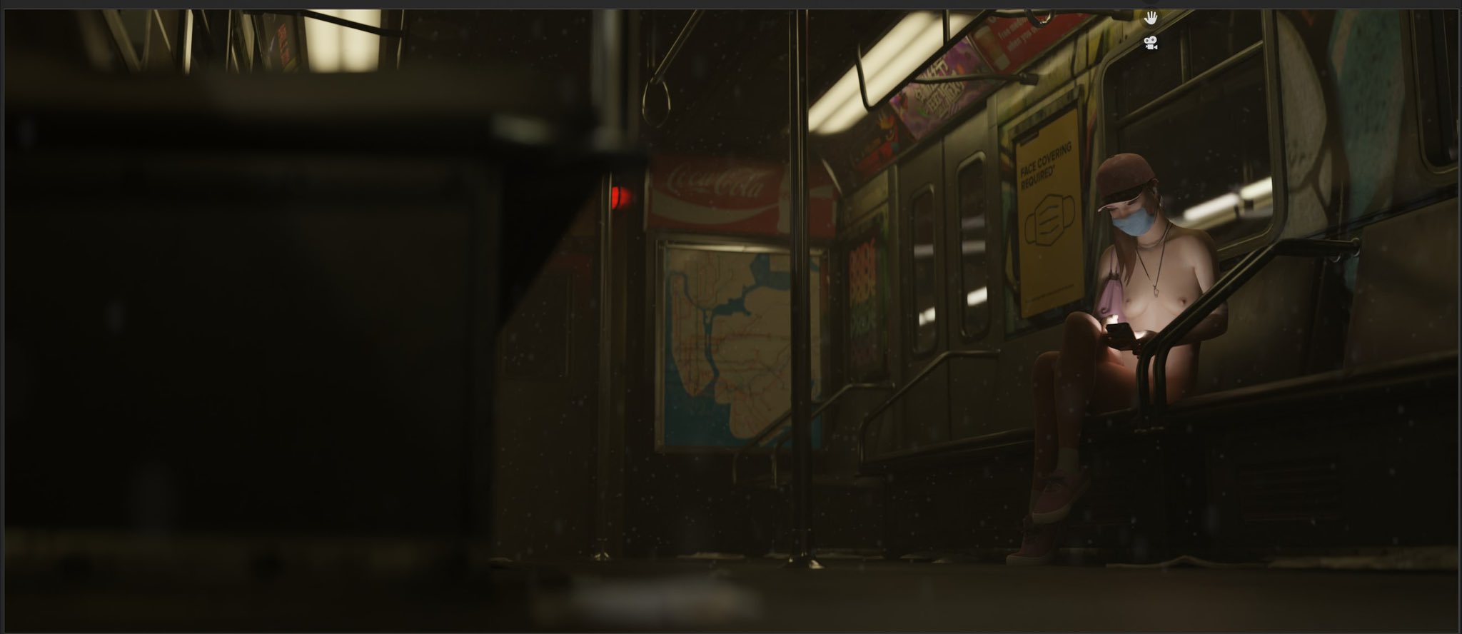 Spent some time sprucing up a subway car for a render I’ve been working on; here are some scrapped camera angles👀
Subway Car by: @UberMachineWork
Rachel Amber by: @datquil https://t.co/KsK4si98jW