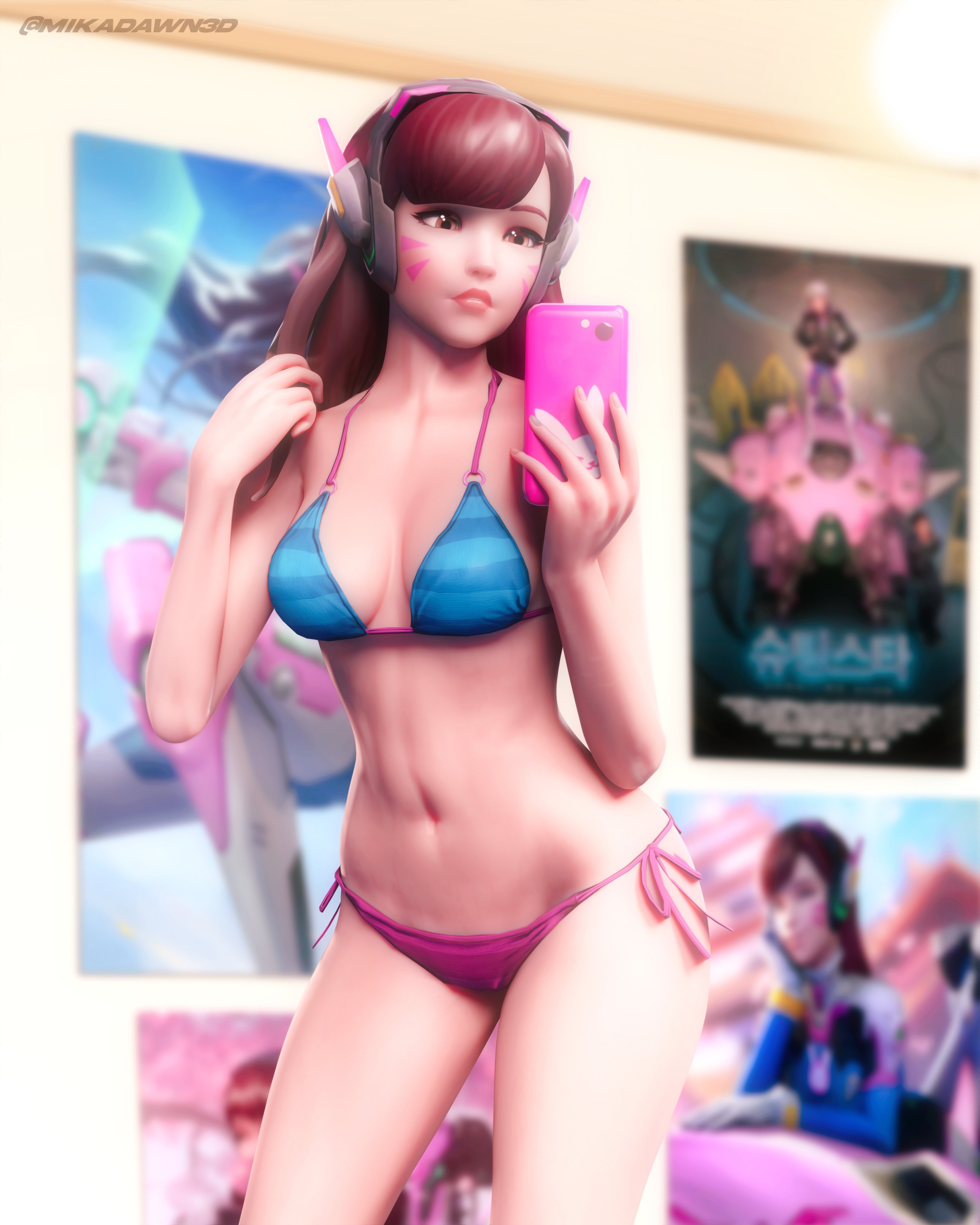 "Does this look good on me?"
#Overwatch #overwatchdva #Dva #Blender3d https://t.co/yqEWwXGYdC