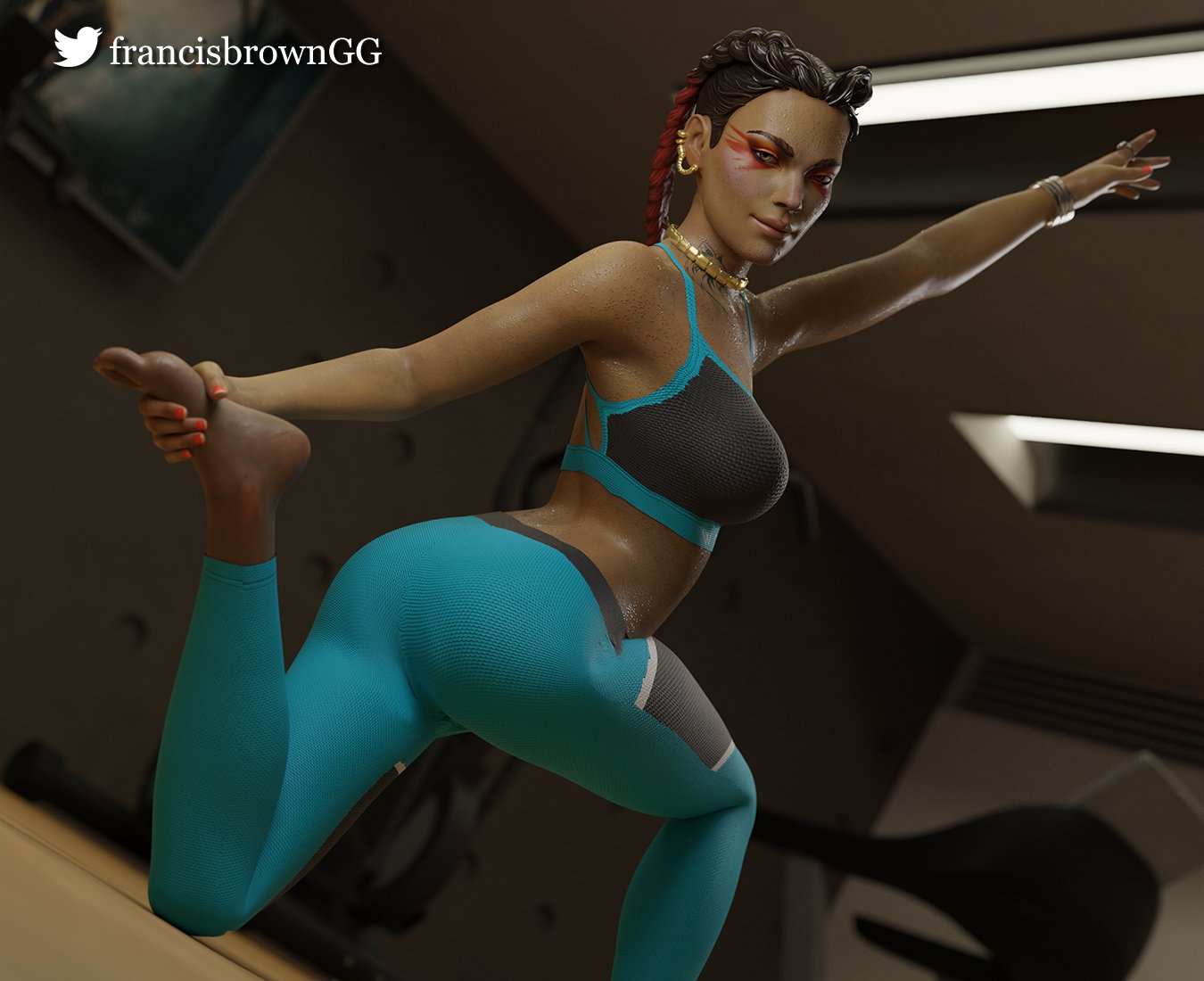 Loba's Workout
4K : https://t.co/c8Yz7mGMnS
#loba #workout #nsfw #naked #nude #exercise #3d #rule34 #blender https://t.co/rmSlyCg512