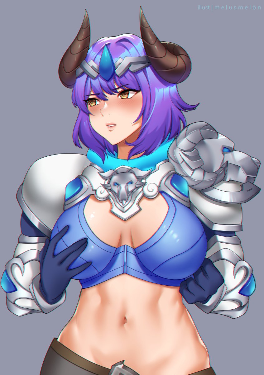 Commission (3/5) for @RagnarTheThicc
Brigitte in her GOAT skin from #Overwatch https://t.co/5tlsCgqom3