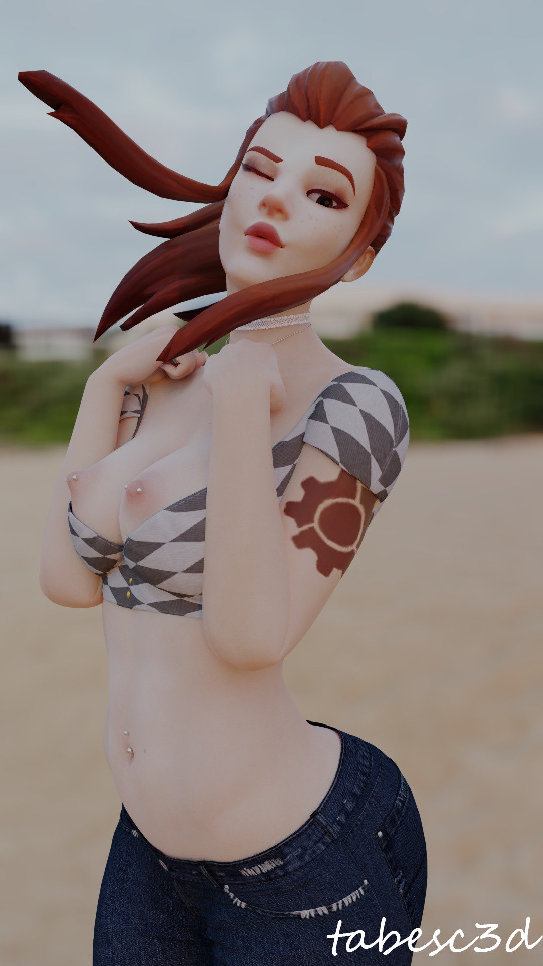 Just a cute lil #brigitte pic I felt like making :3
Watermark free for all patrons, also available in 4k for $3 patrons, please make the time I spent rendering it worth it.
https://t.co/TTJtB3hbG8
#overwatch #rule34 #nsfw https://t.co/qaAR1e27g1