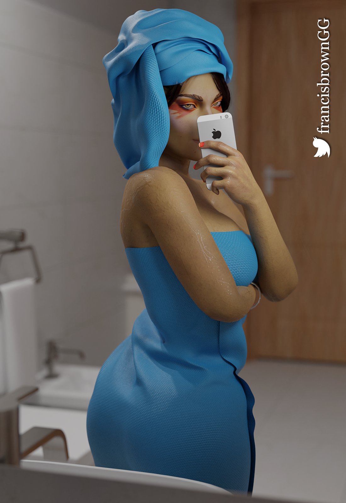 Loba in her bathroom
4K : https://t.co/YiFeXLayLw
#loba #nsfw #naked #nude #selfie #bathroom #bath #rule34 #3d #blender https://t.co/BVOGcDpnLj